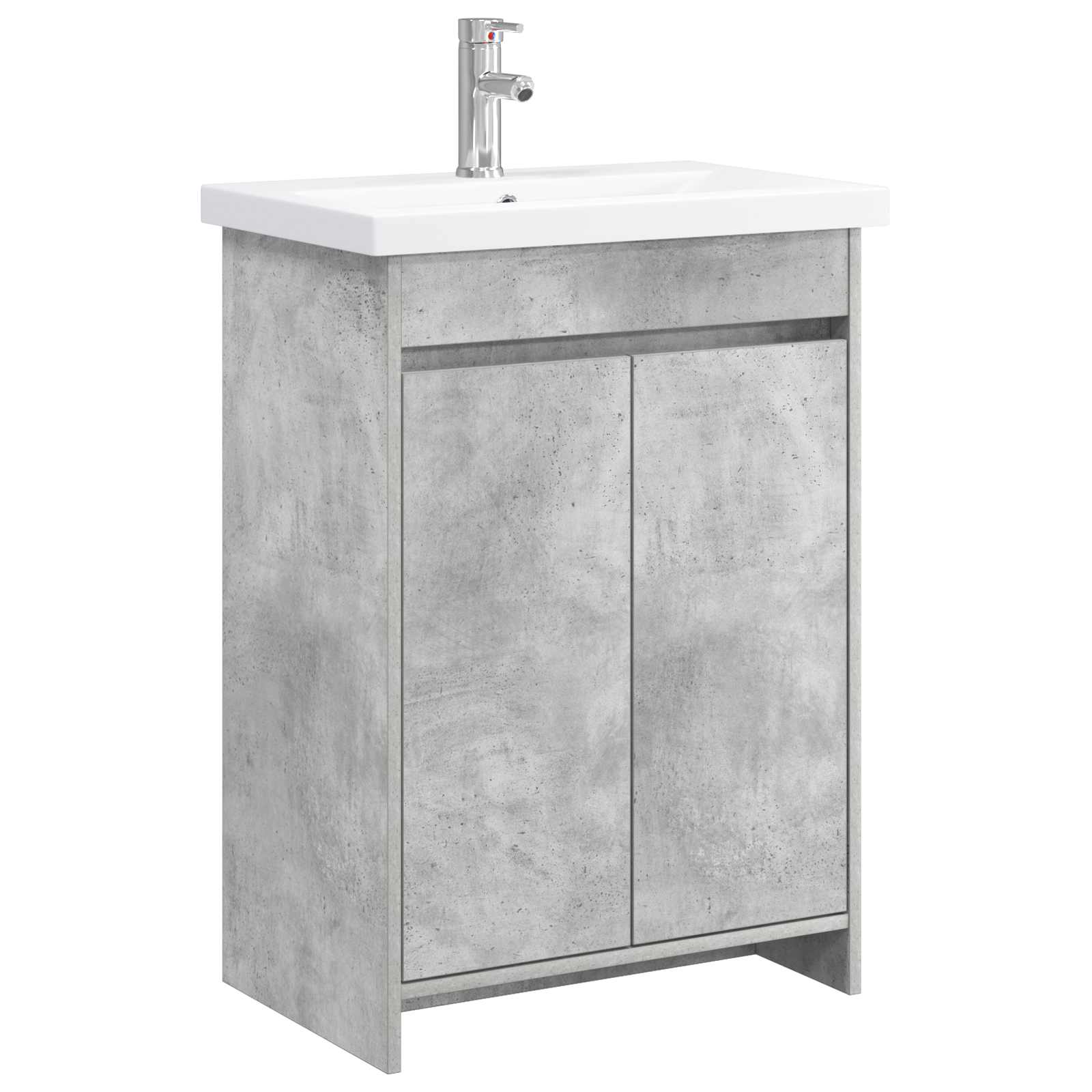 Set namještaja za kupaonicu Betonska siva 61 x 40 x 84,5 cm