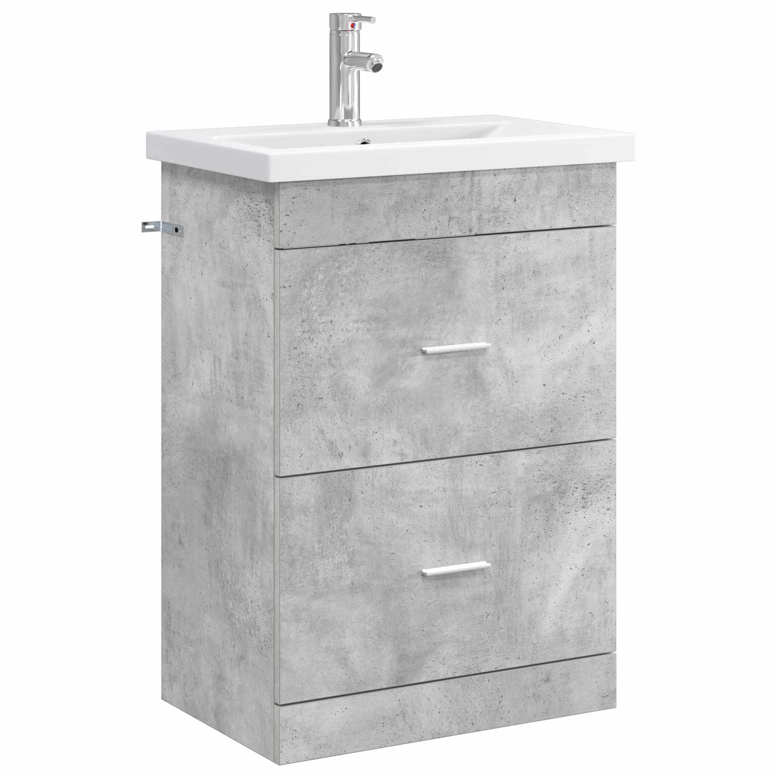 Set namještaja za kupaonicu Betonska siva 61 x 40 x 84,5 cm