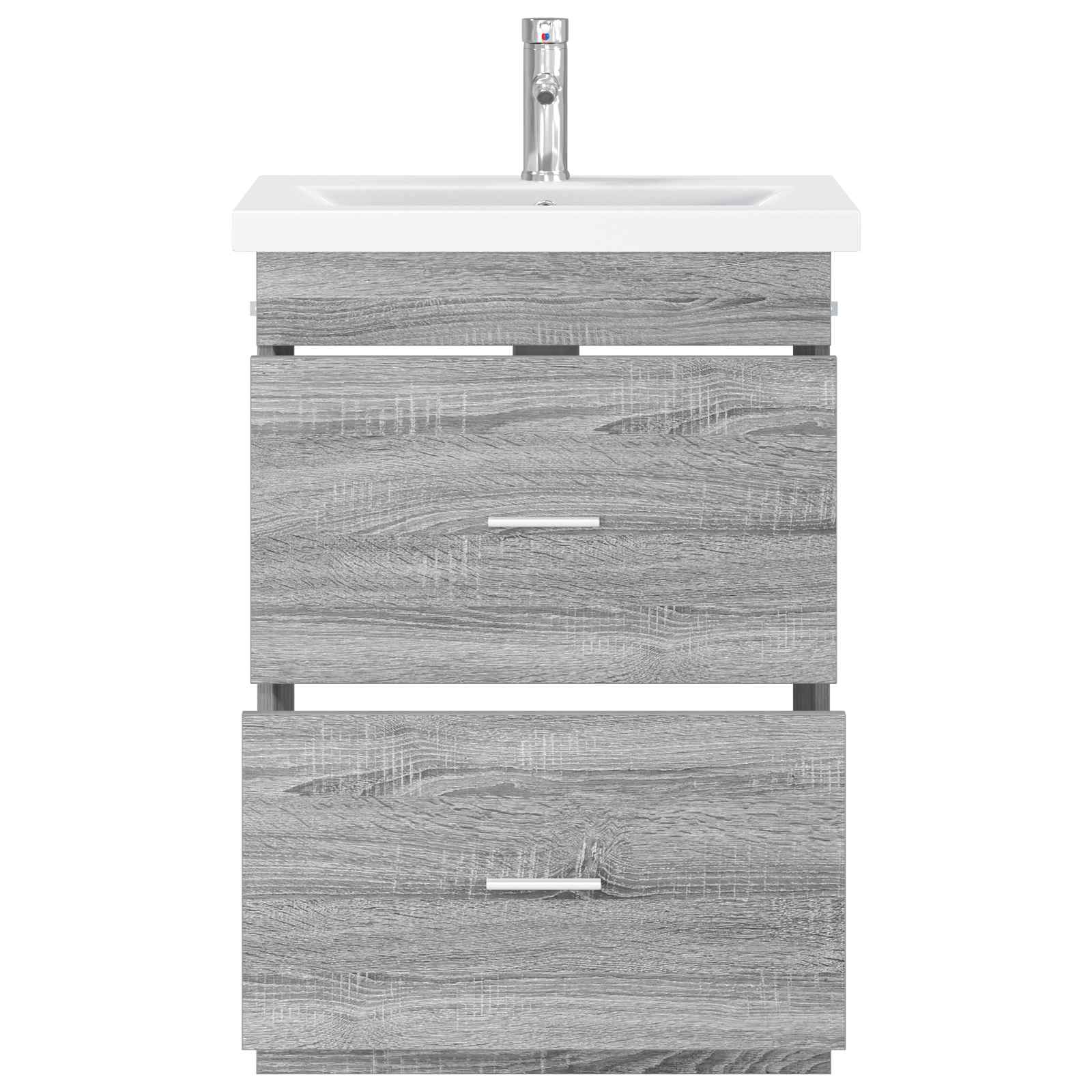 Set namještaja za kupaonicu Siva Sonoma 61 x 40 x 84,5 cm