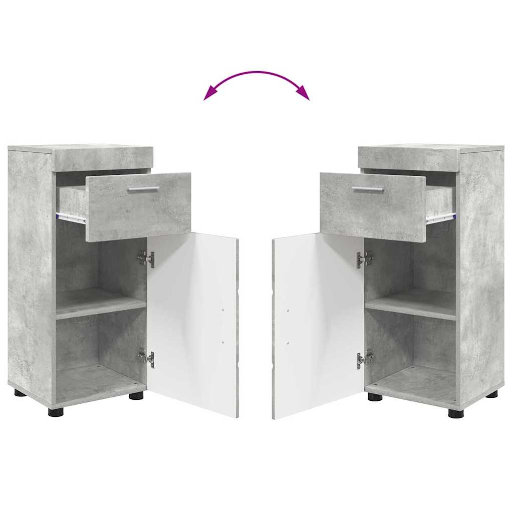 Set namještaja za kupaonicu TULUM 5 pcs Betonski sivi