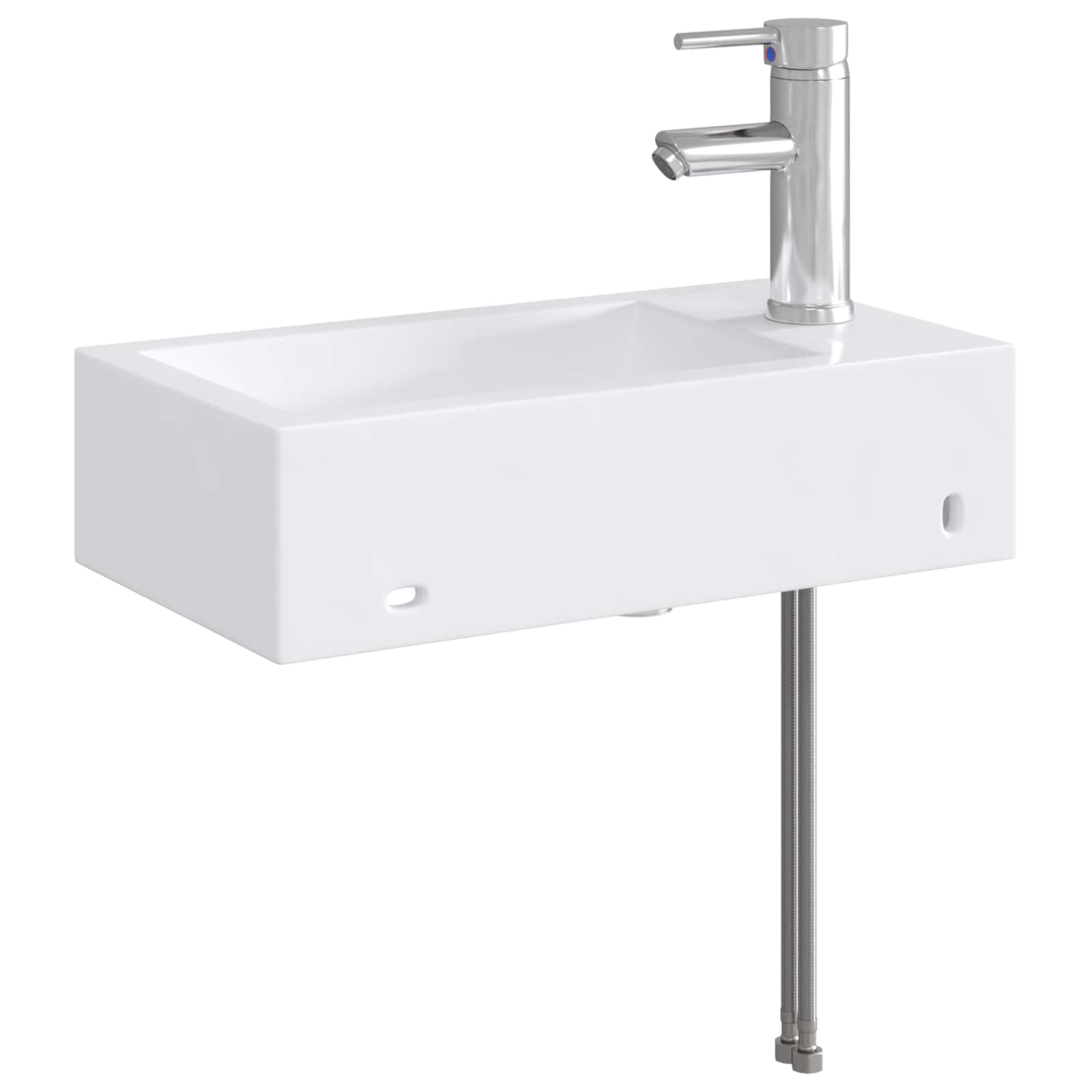 Umivaonik za kupaonicu Krom 45,5 x 25,5 x 13 cm Metal