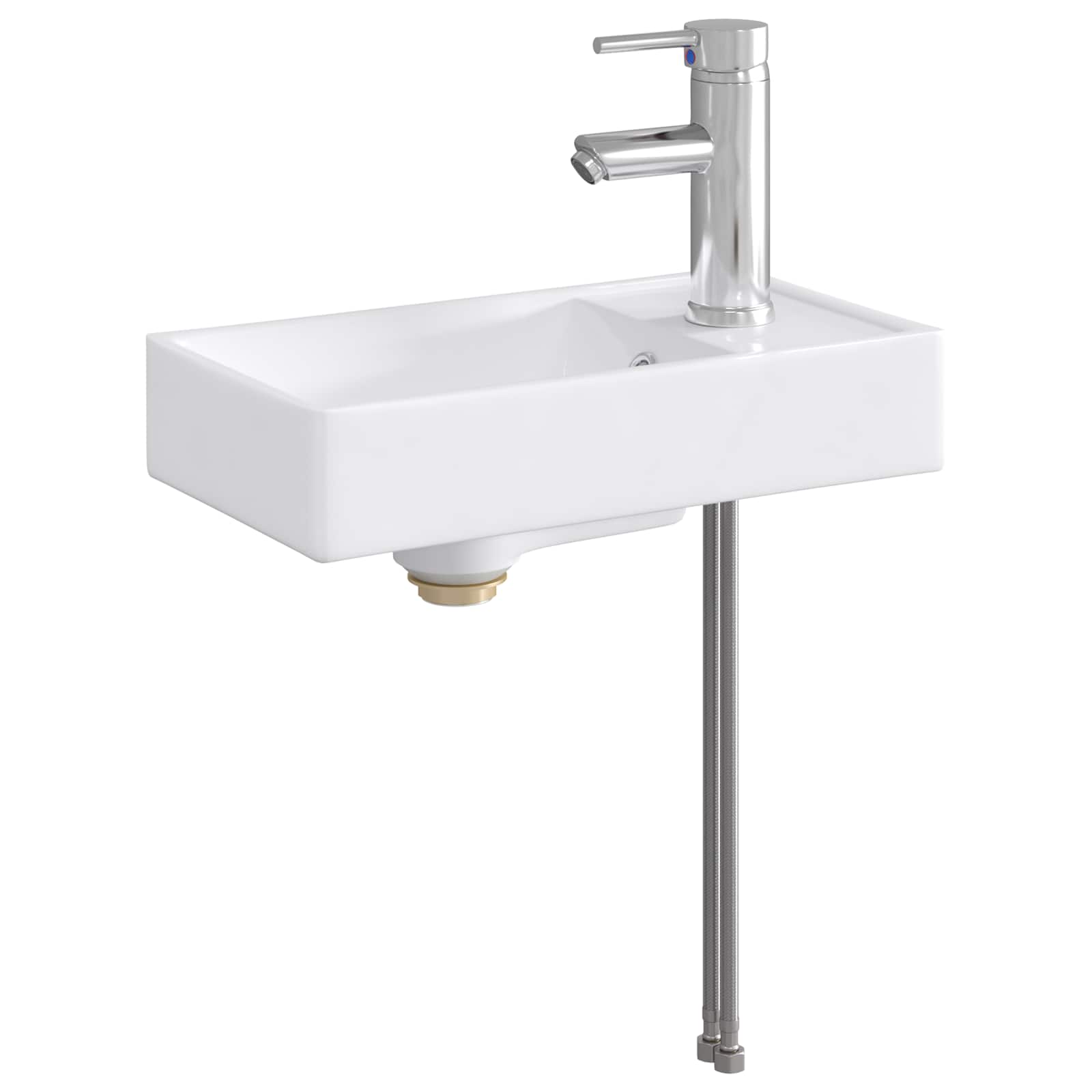 Umivaonik za kupaonicu Krom 40,5 x 22,5 x 11,5 cm Metal
