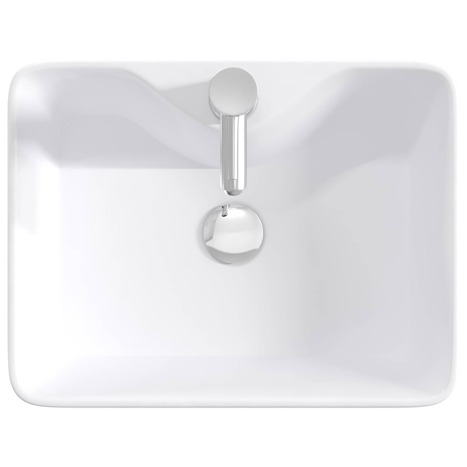Umivaonik za kupaonicu Krom 48,5 x 37,5 x 13 cm Metal