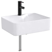 Umivaonik za kupaonicu Mat Crna 48,5 x 37,5 x 13 cm Metal
