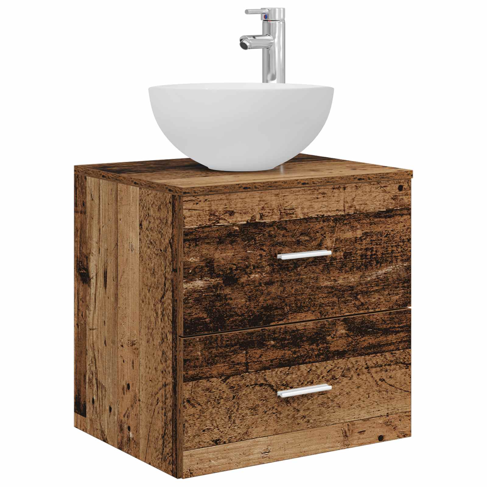 Umivaonik s policom Staro drvo 49,5 x 41 x 64,5 cm