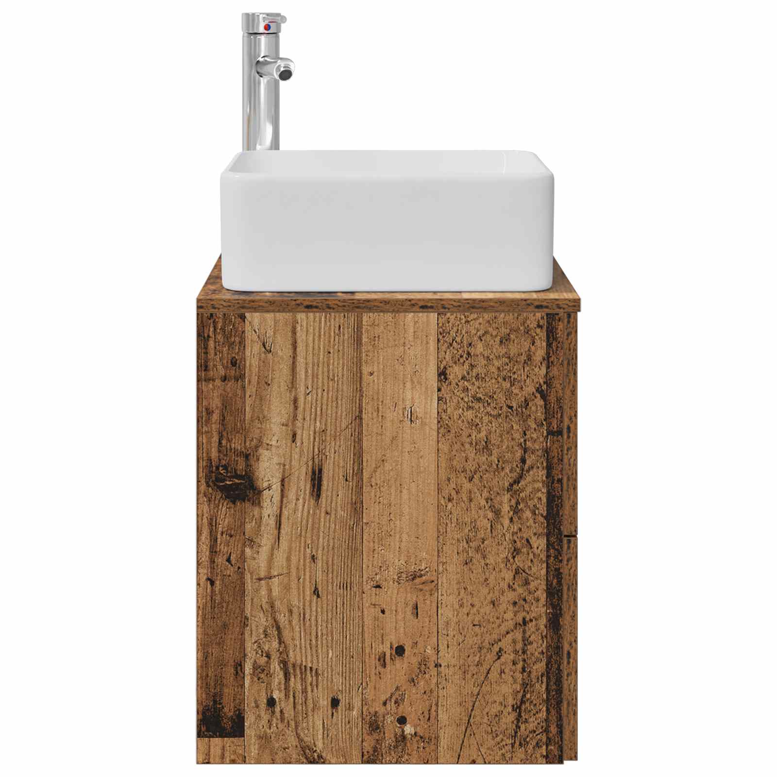 Umivaonik s policom Staro drvo 53 x 34,5 x 63 cm