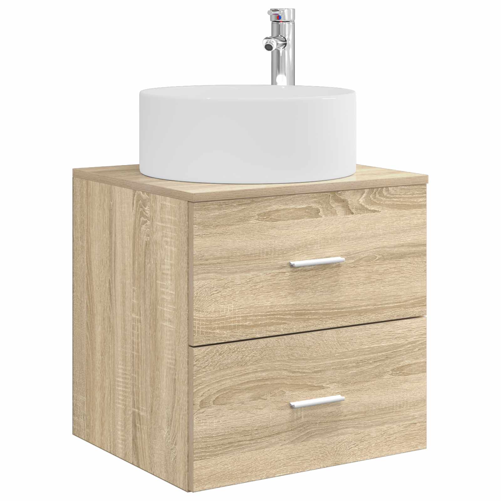Umivaonik s policom Hrast sonoma 49,5 x 44,5 x 65,5 cm