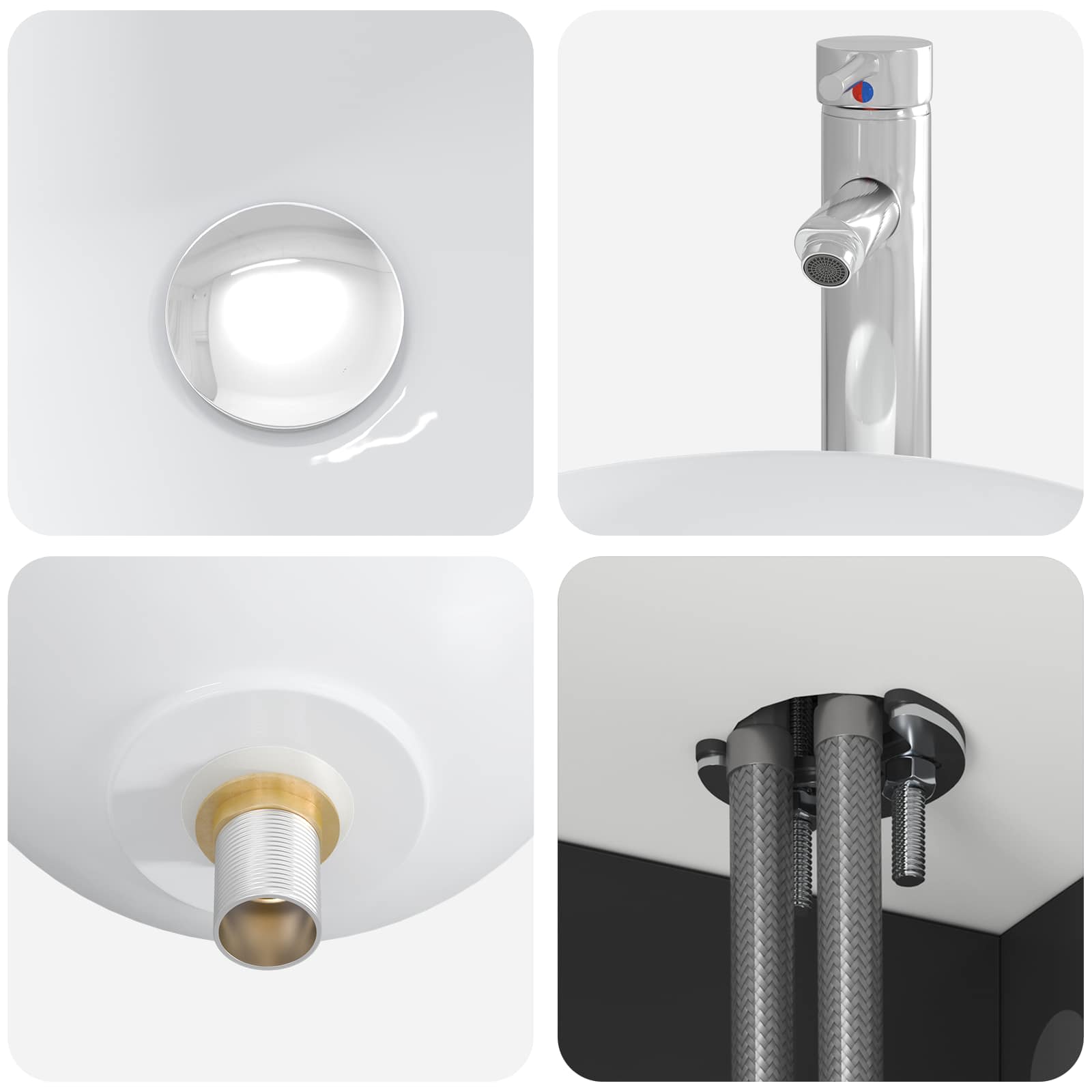 Umivaonik s policom Crna 49,5 x 41 x 64,5 cm Konstruirano drvo