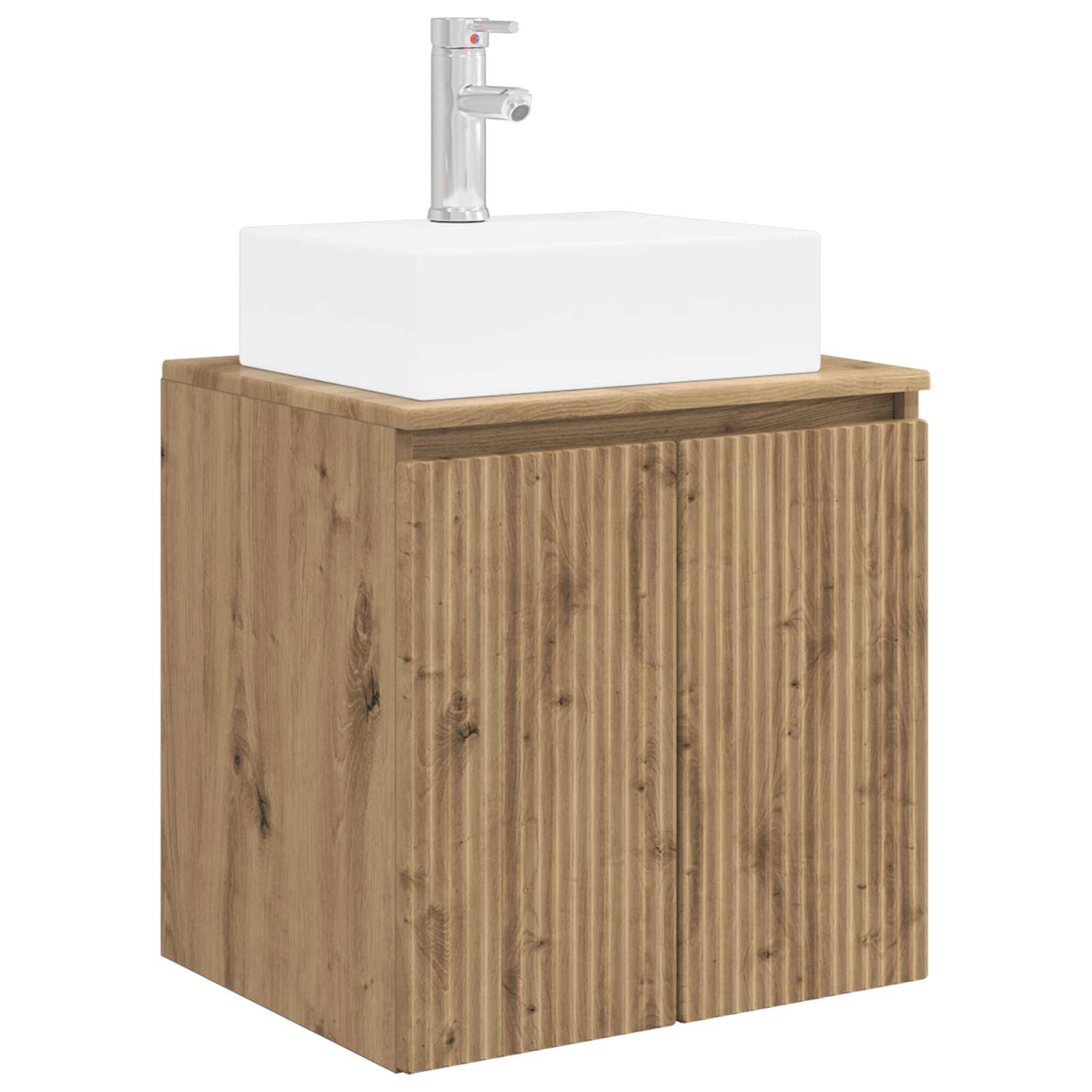 Umivaonik s policom Hrast artisan 49,5 x 41 x 62,5 cm