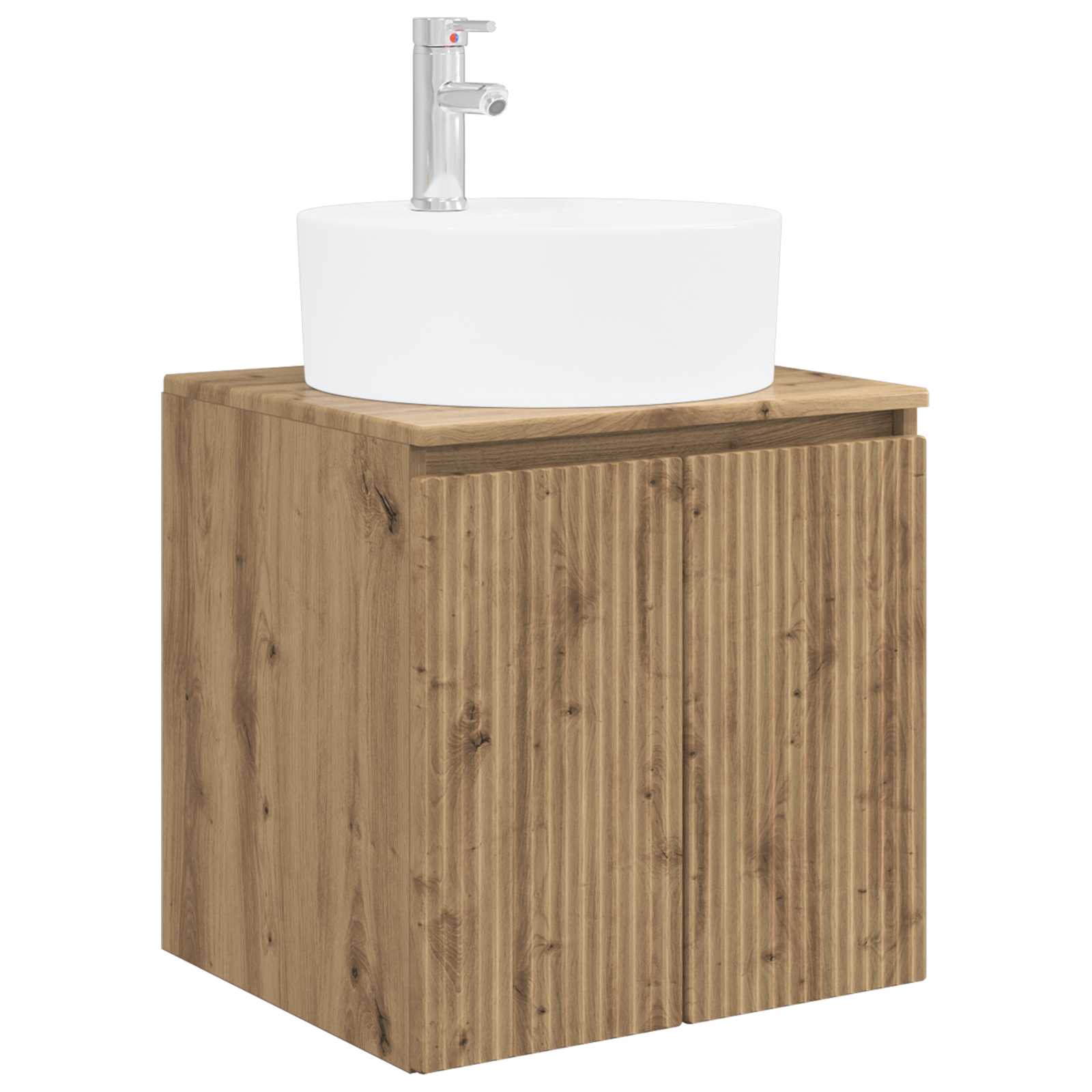 Umivaonik s policom Hrast artisan 49,5 x 44,5 x 65 cm