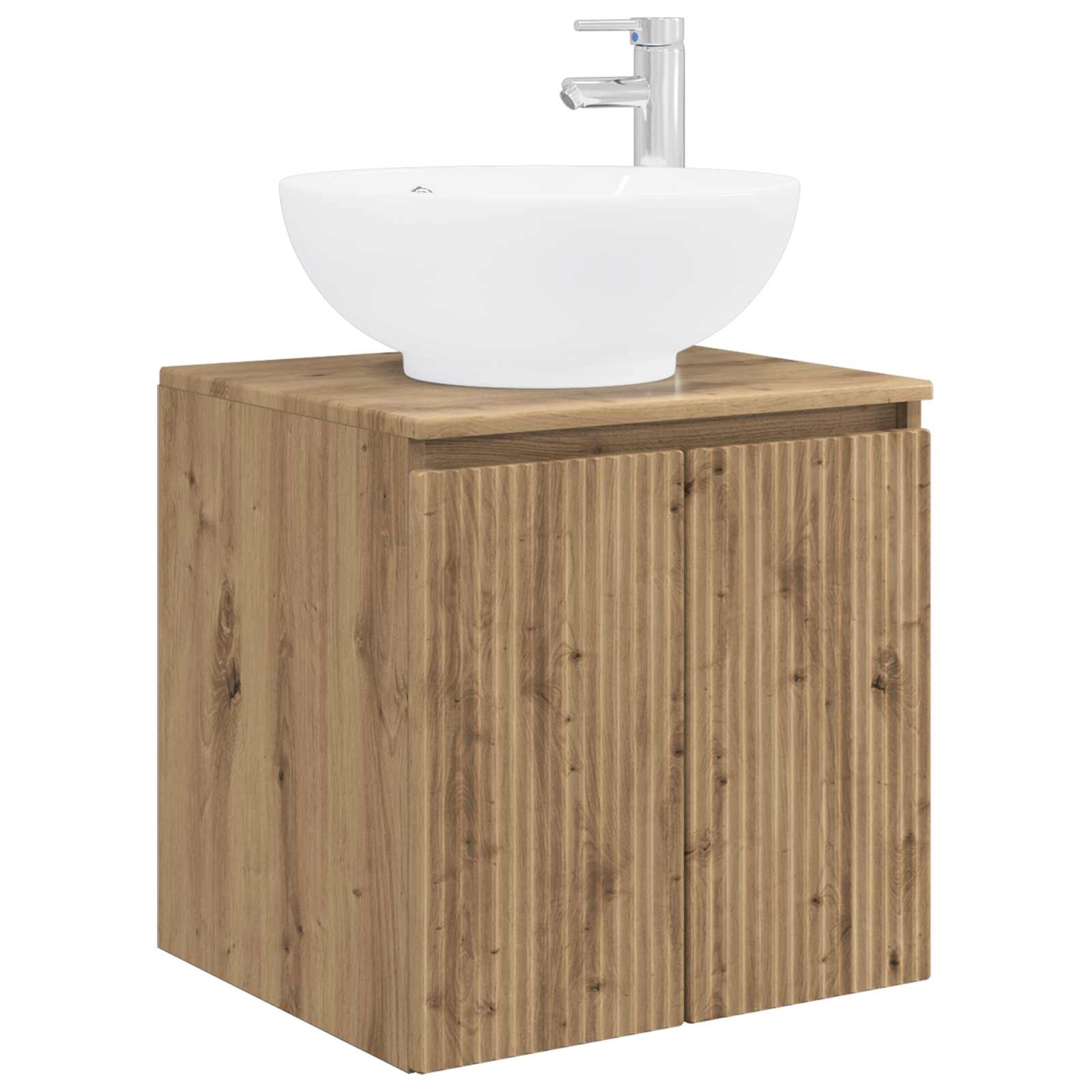 Umivaonik s policom Hrast artisan 49,5 x 44,5 x 65 cm