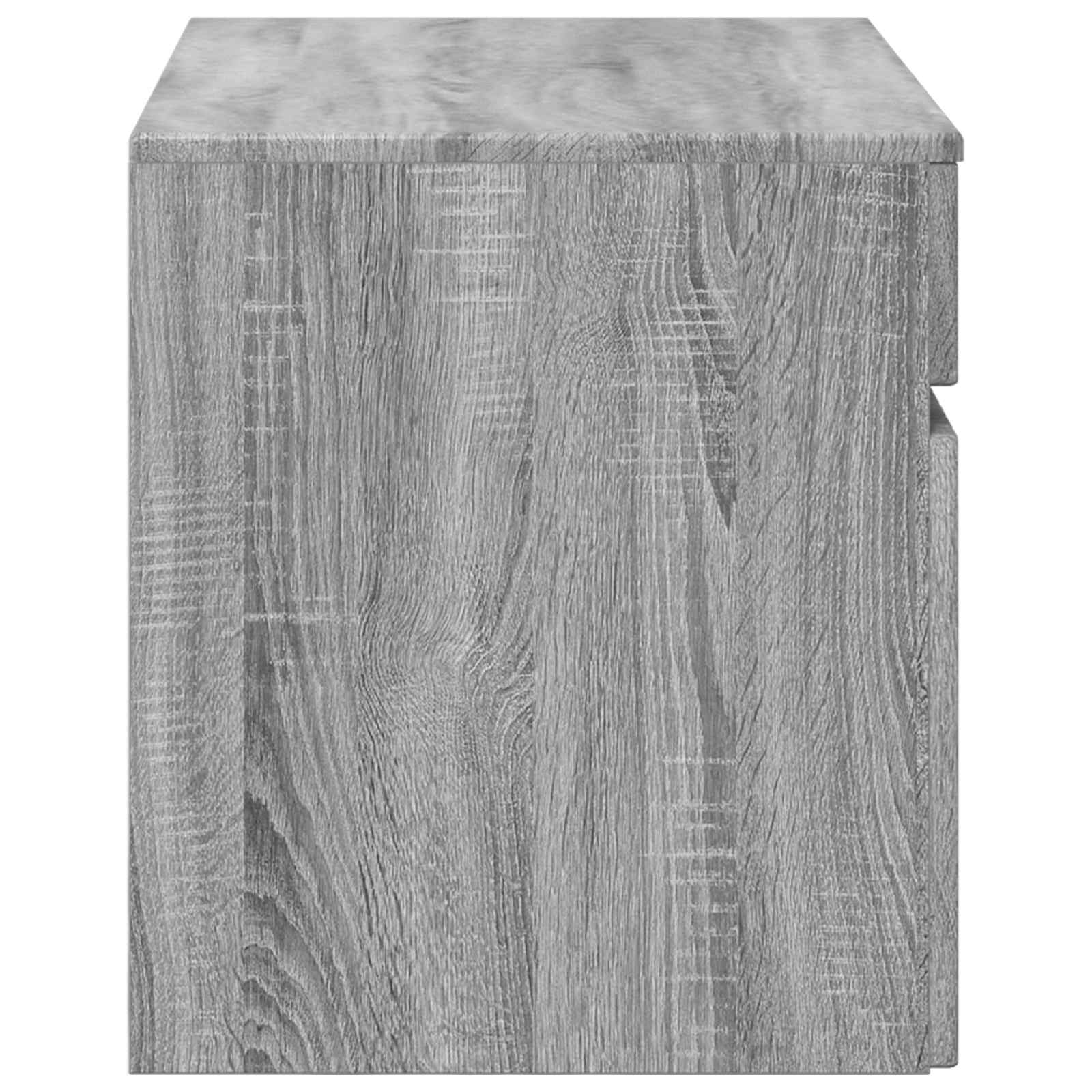 Ormar za Kupaonicu na Zidu Siva Sonoma 59 x 44,5 x 50 cm
