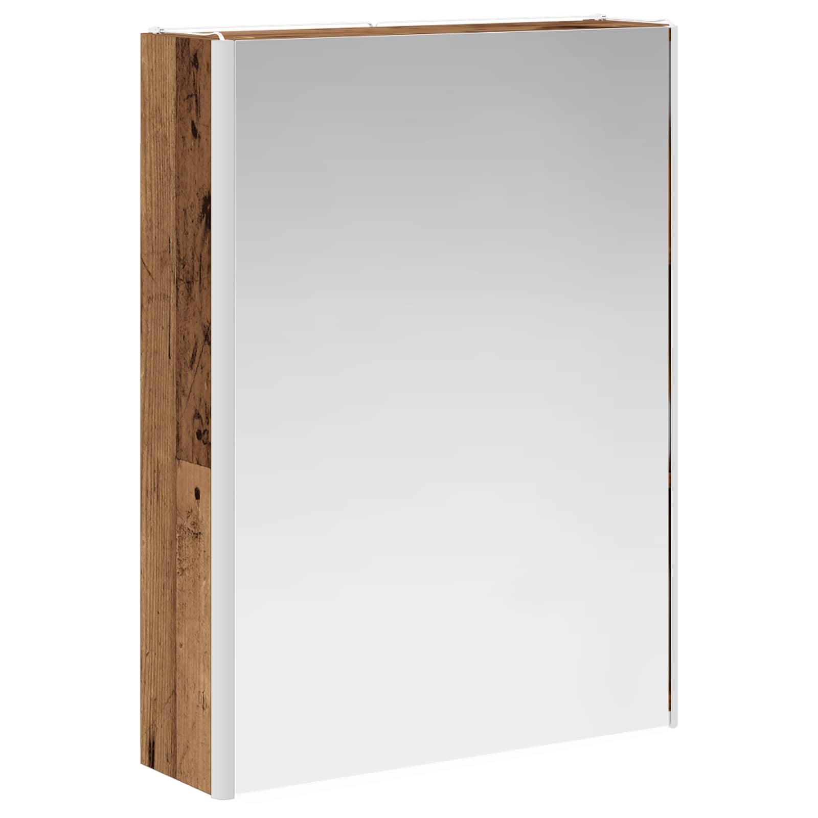 Set ormarića za kupaonicu 5 pcs Staro drvo 53 x 15,5 x 70 cm