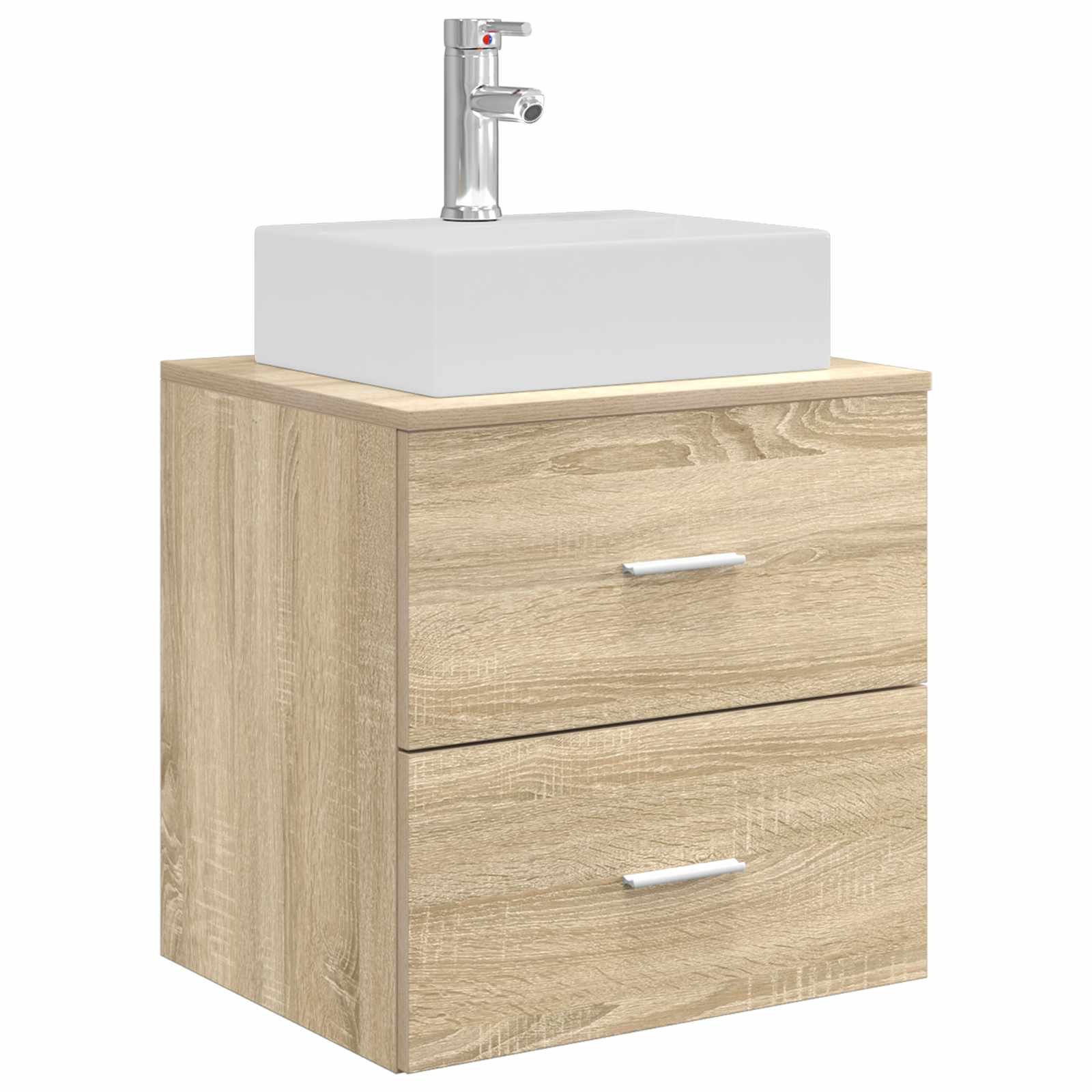 Set namještaja za kupaonicu 4 pcs Hrast sonoma