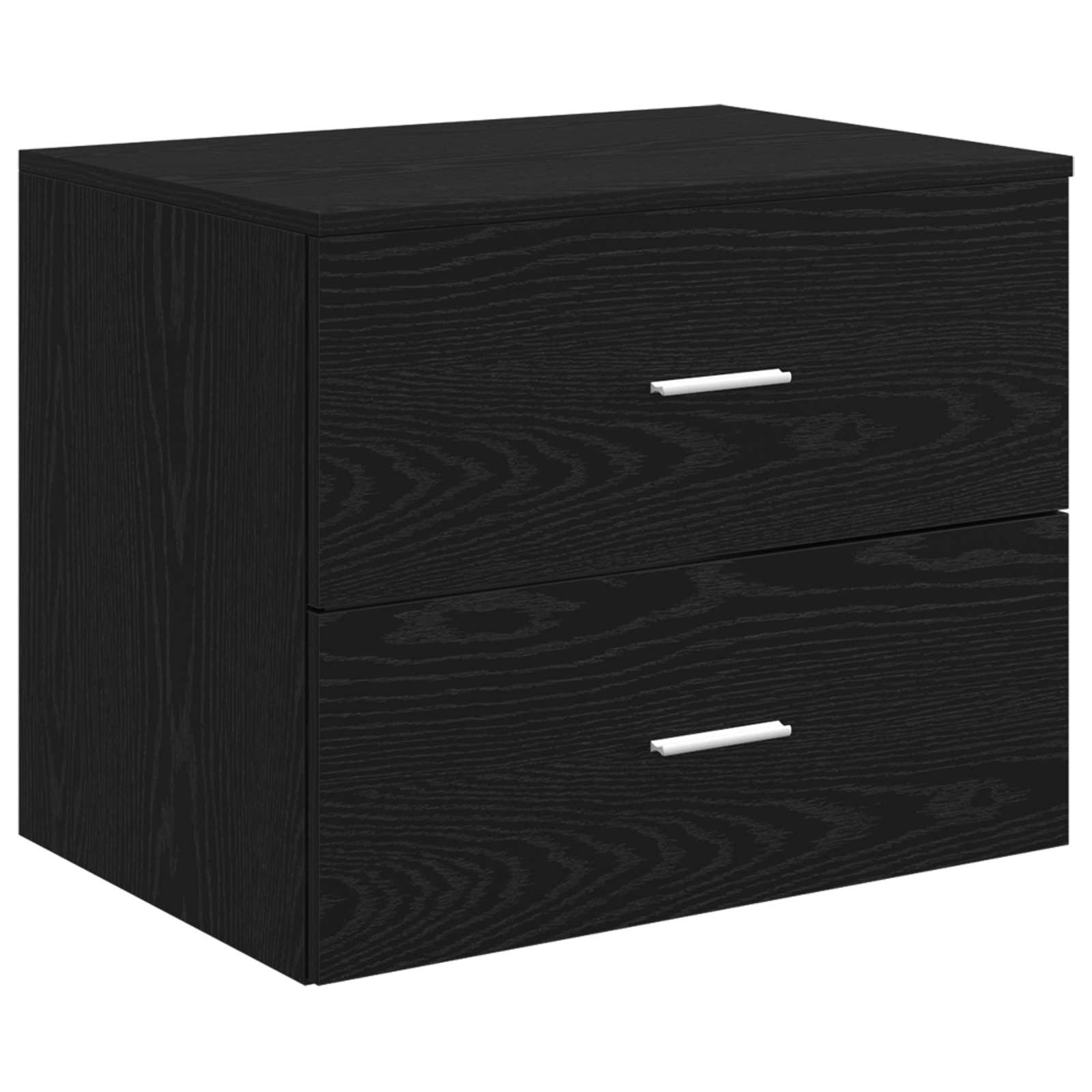 Set namještaja za kupaonicu 4 pcs Crni hrast