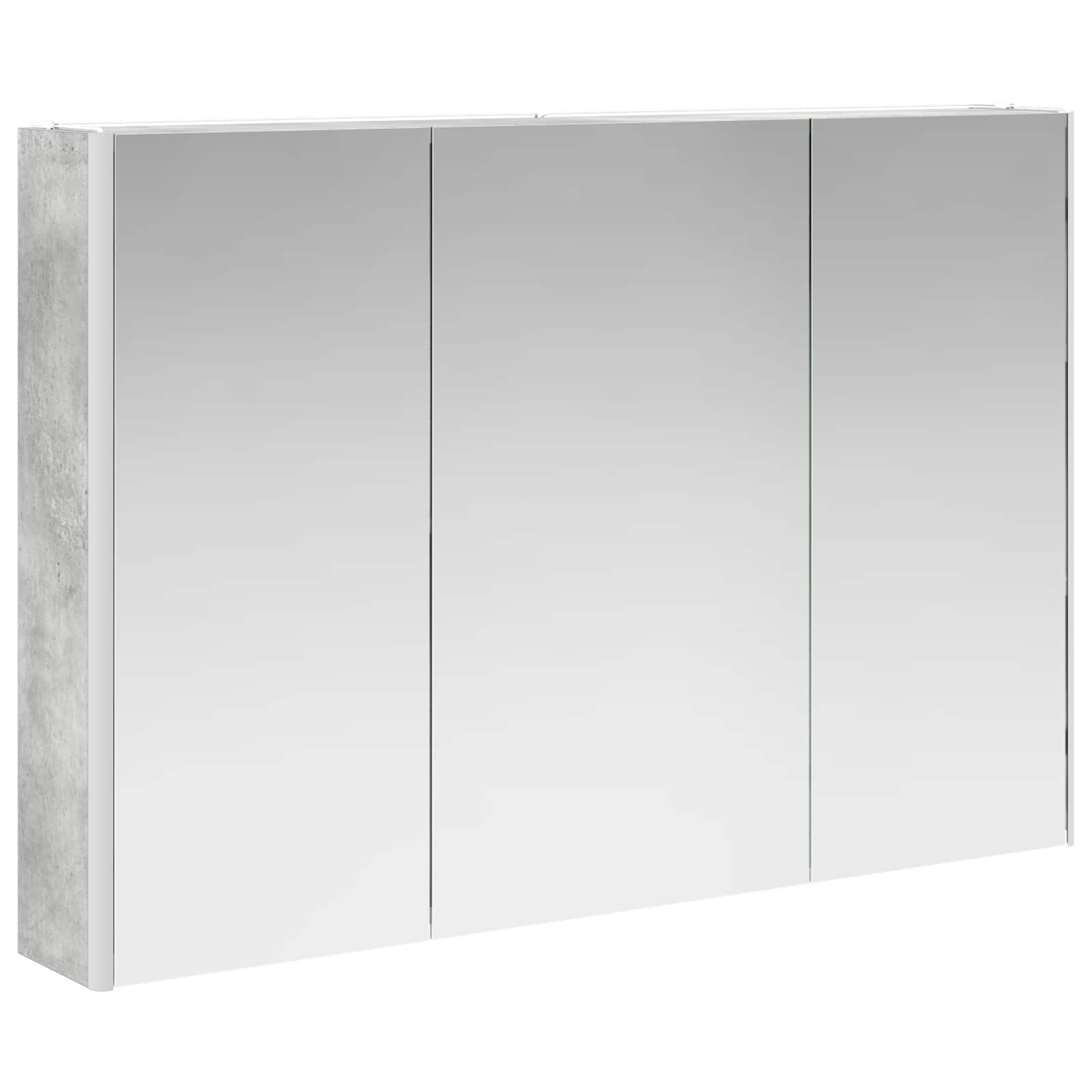 Set namještaja za kupaonicu 4 pcs Betonska siva