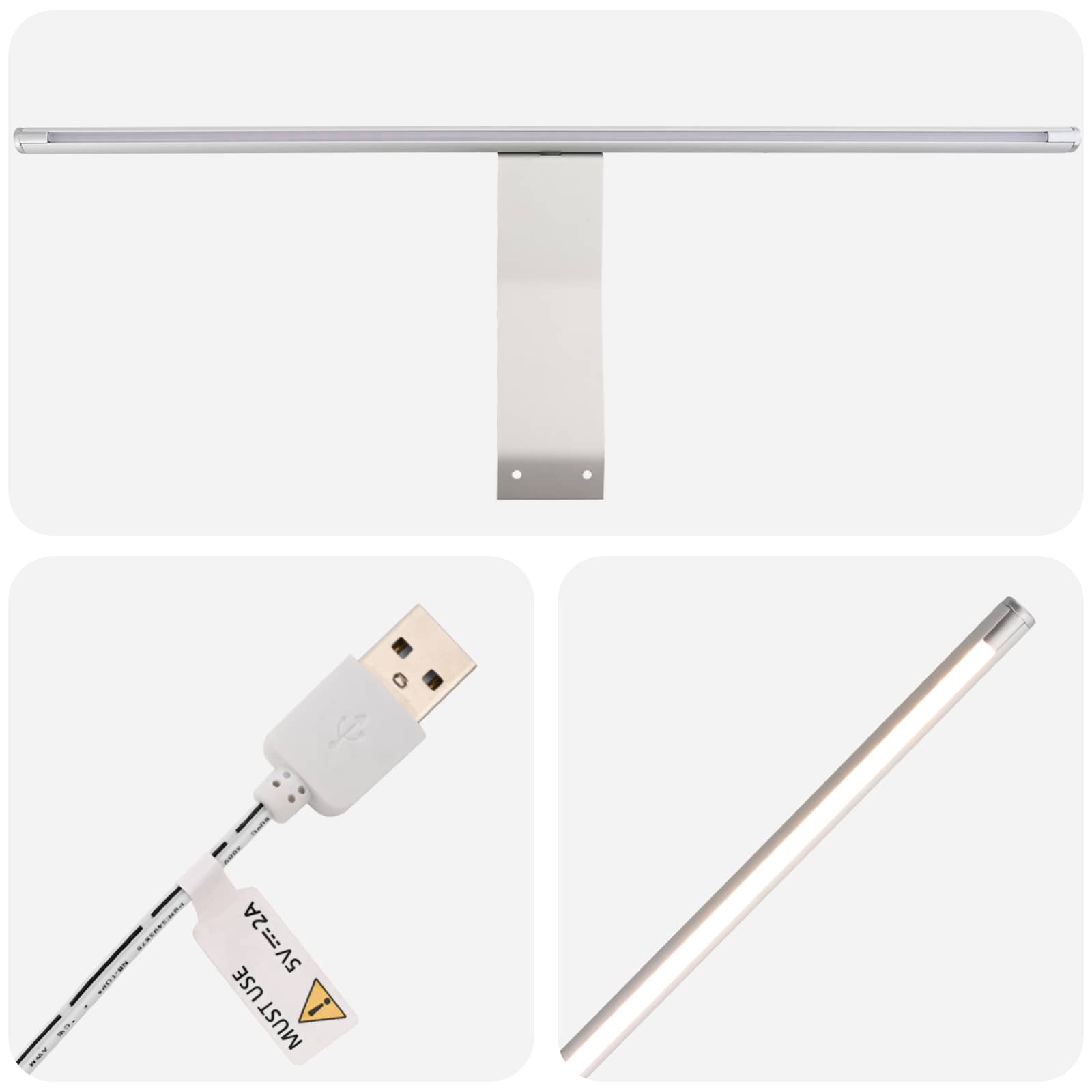 Set ormarića za kupaonicu 4 pcs Bijela 50 x 14,5 x 70 cm