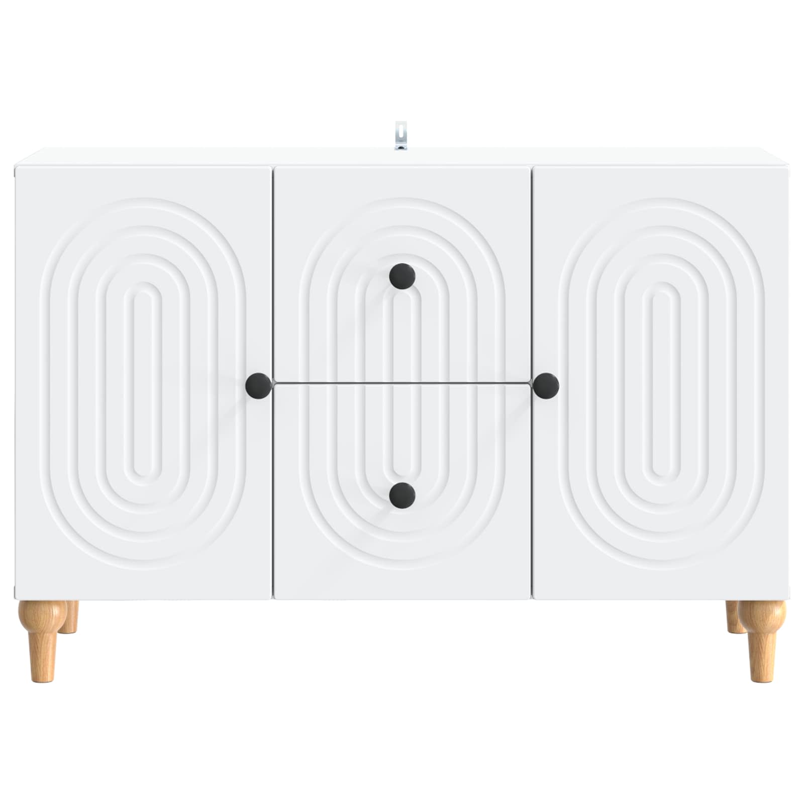 TV ormar s ladicama Bijela 89 x 34,5 x 60 cm Konstruirano drvo