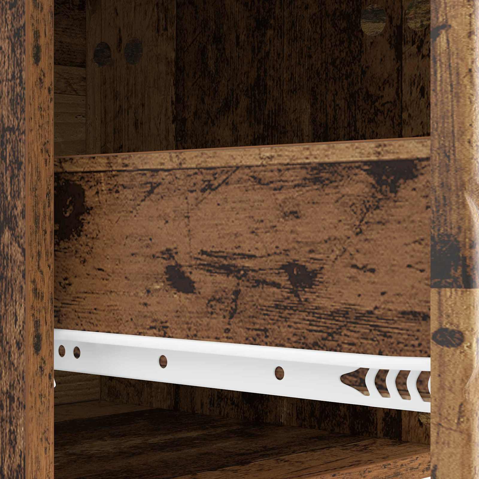 Noćni ormarić 2 pcs Staro drvo 43 x 34,5 x 48 cm