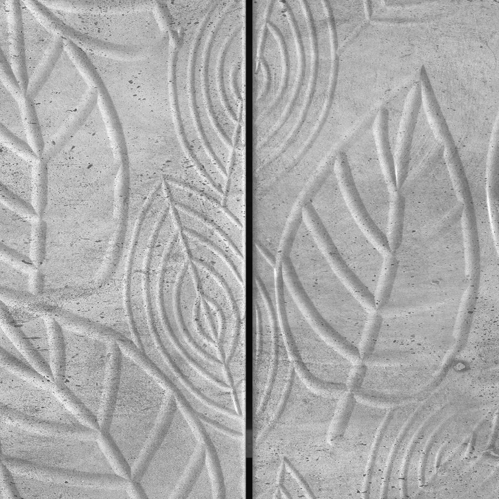 Postol Betonska siva 66 x 34,5 x 90 cm Konstruirano drvo