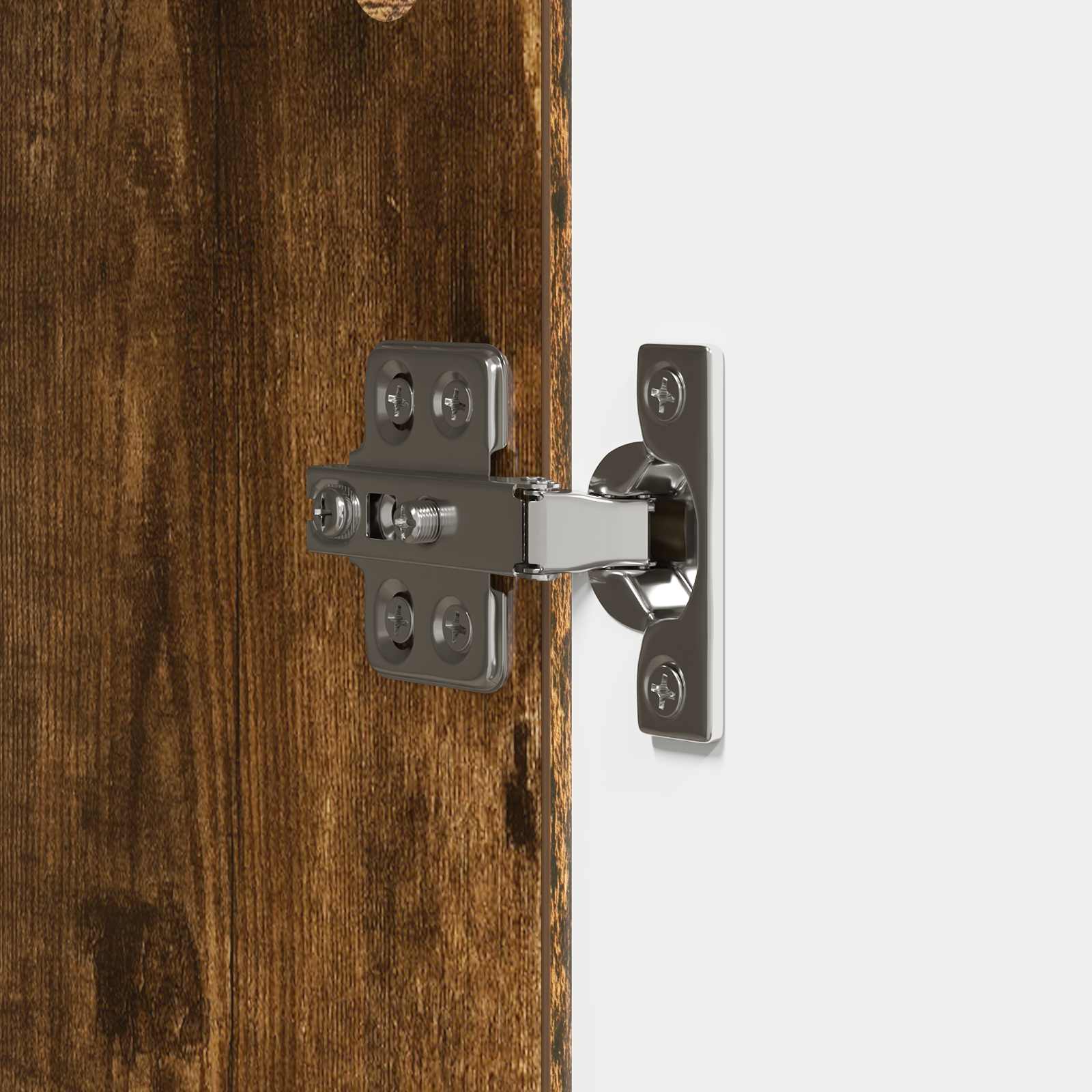 Postol Dimljeni hrast 66 x 34,5 x 90 cm Konstruirano drvo