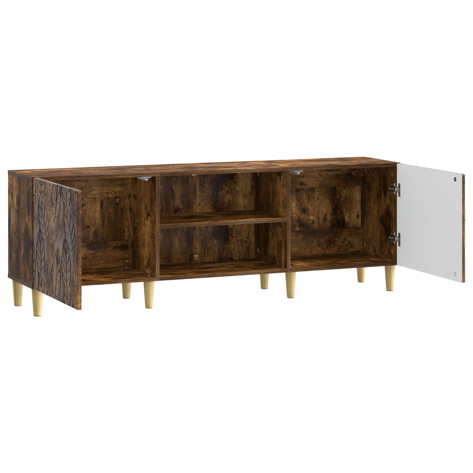 TV ormar 150 x 31 x 50 cm Dimljeni hrast Konstruirano drvo