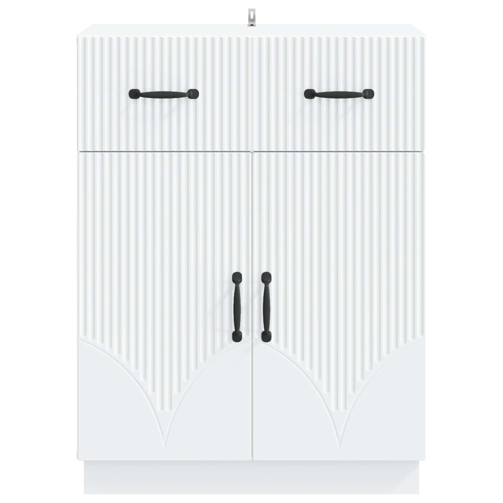 Kreveta s ladicama Bijela 66 x 34,5 x 87 cm Konstruirano drvo