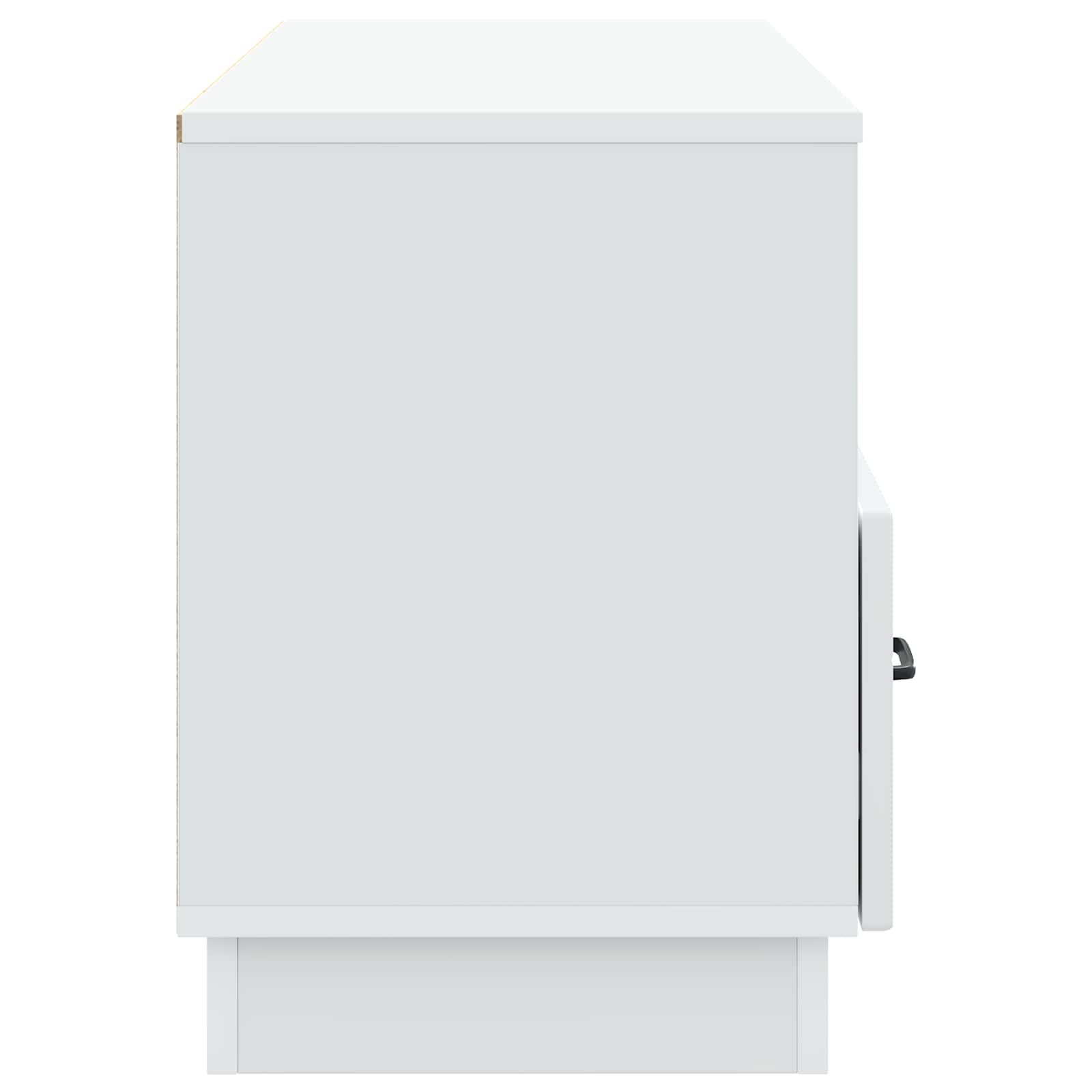 TV ormar s ladicama Bijela 102 x 34,5 x 47 cm Konstruirano drvo