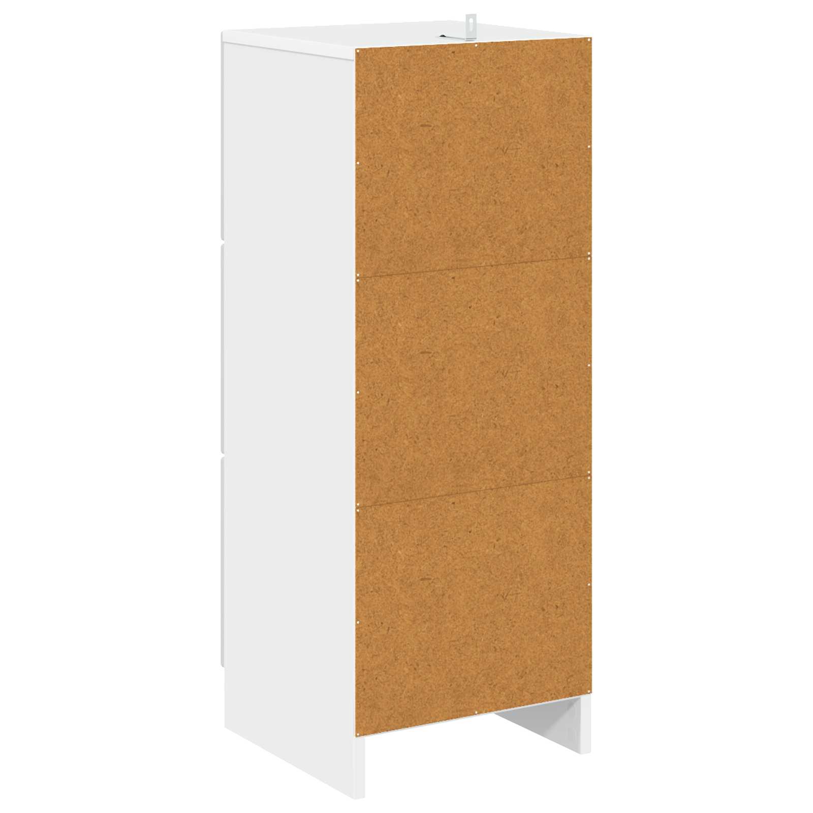 Ormar s ladicama Bijela 33 x 34,5 x 87 cm Konstruirano drvo