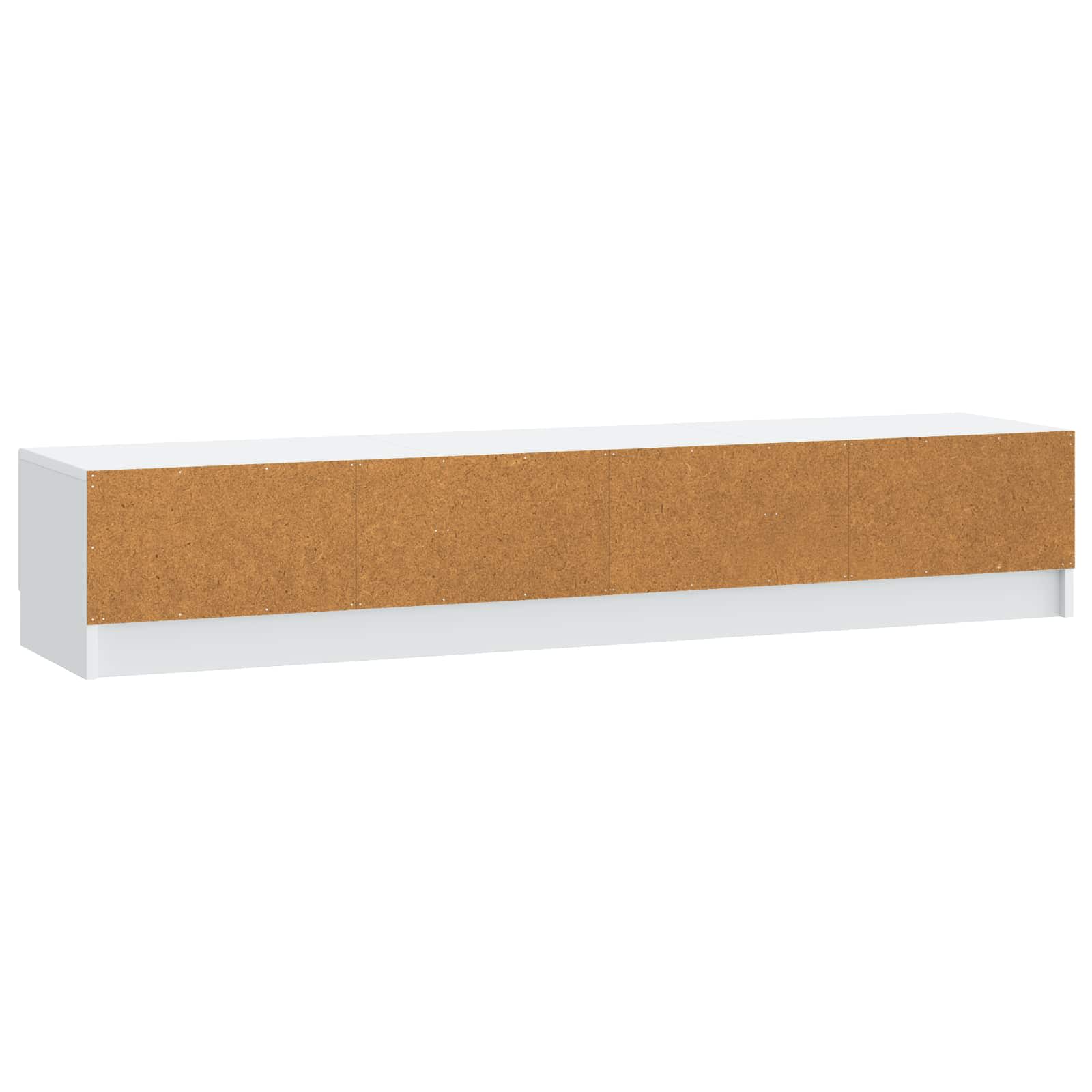 TV ormar s ladicama Bijela 147 x 34,5 x 27 cm Konstruirano drvo