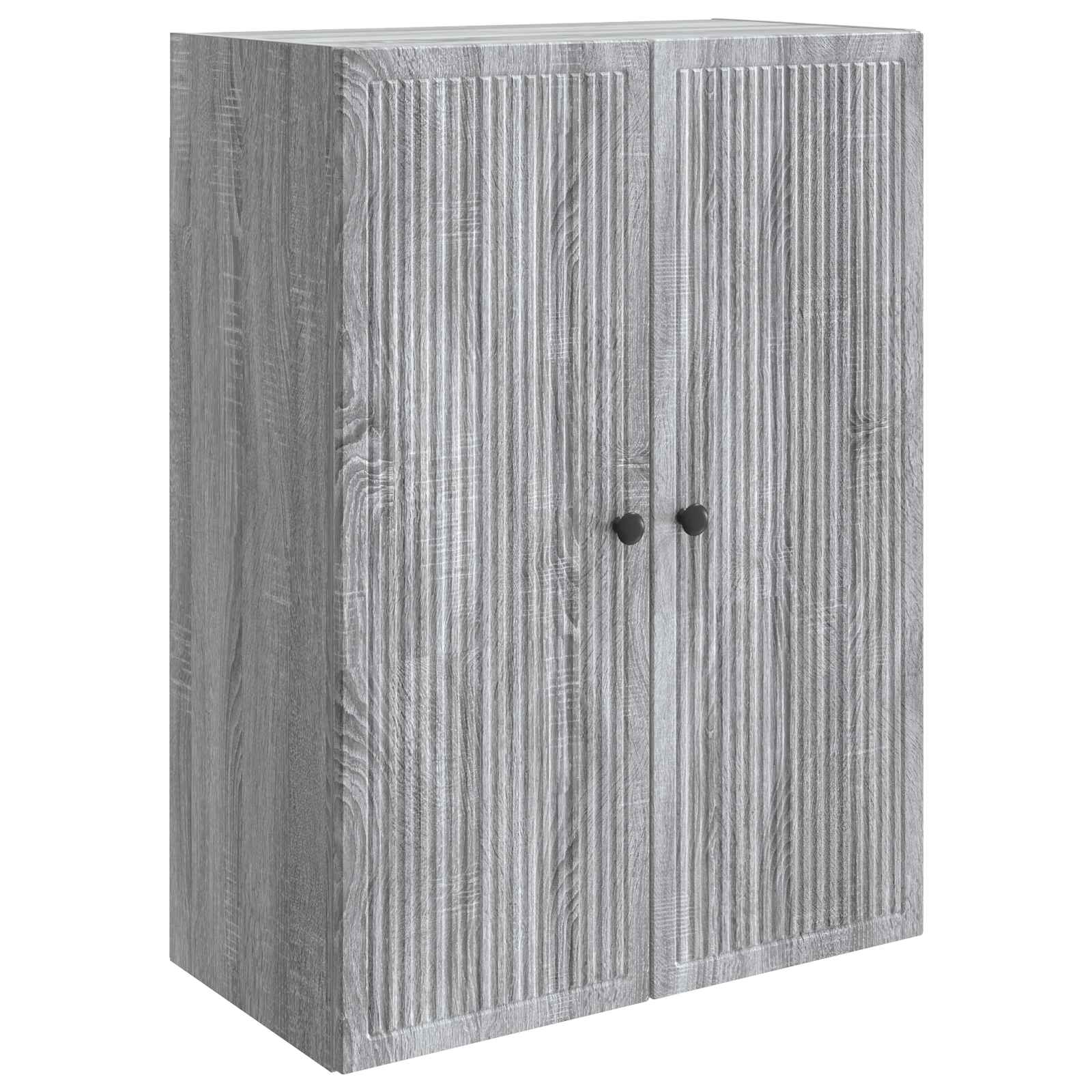 Ormar za montažu na zid Siva Sonoma 66 x 34,5 x 90 cm