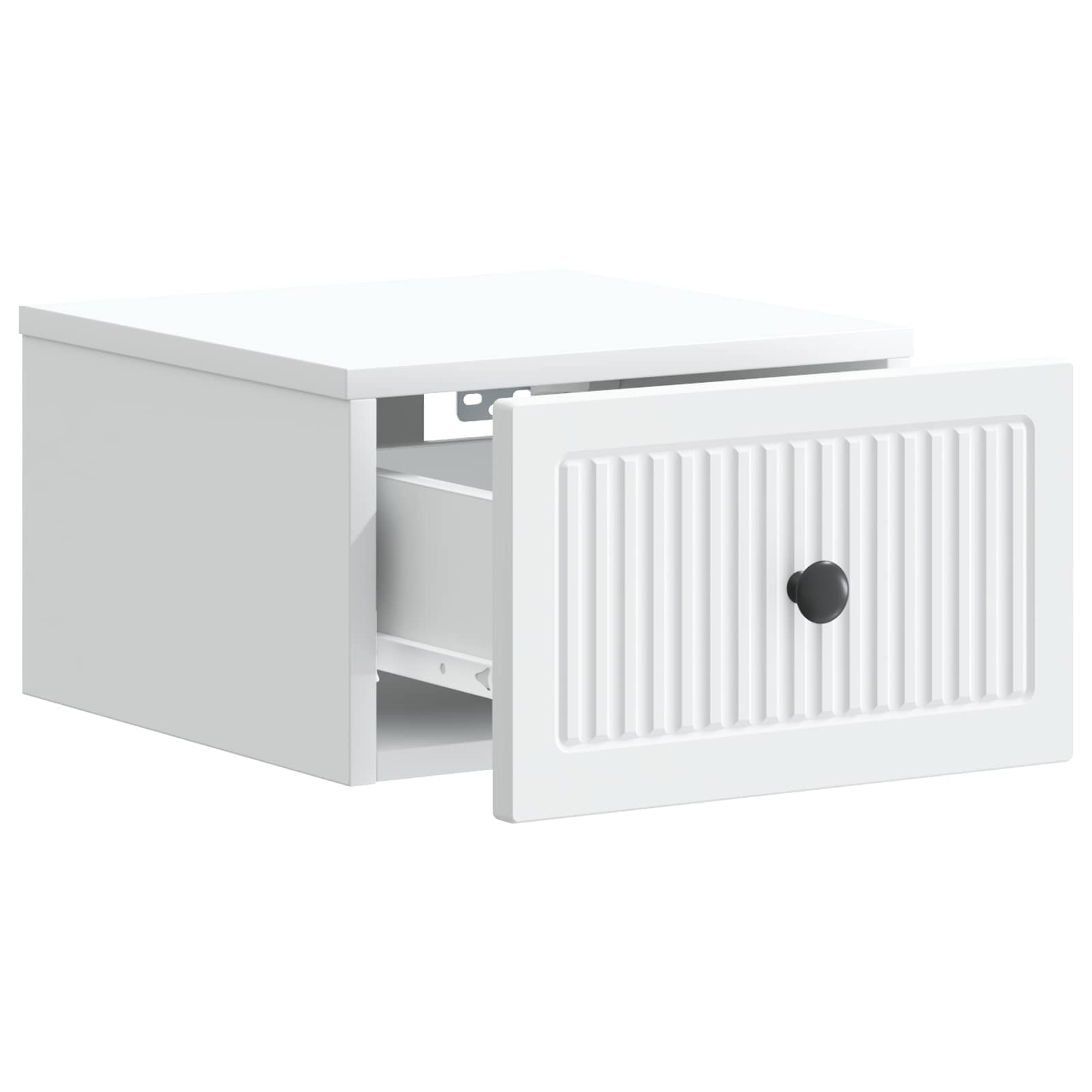 Noćni ormarić za montažu na zid Zidne Bijela 33 x 34,5 x 20 cm