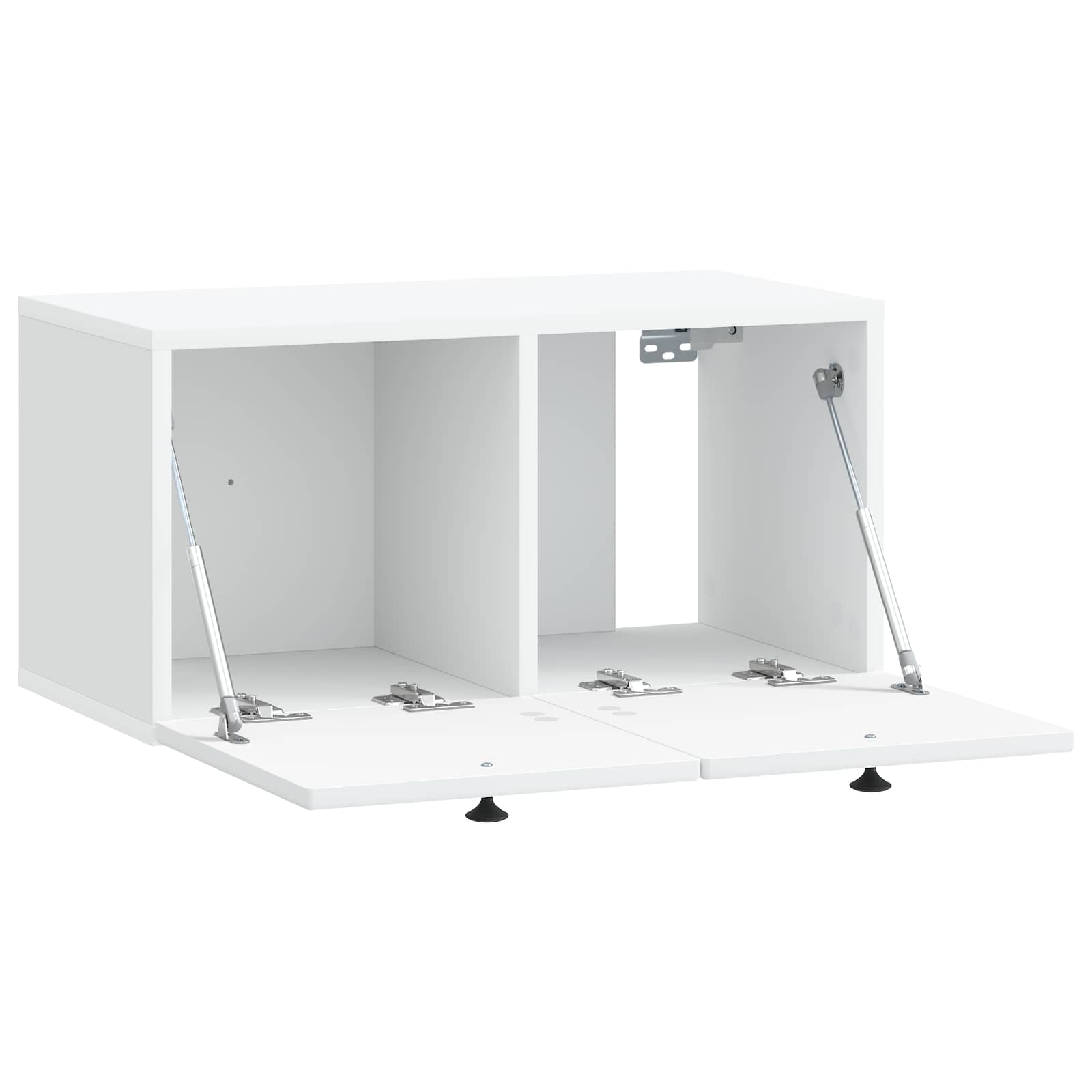 TV ormar za zid Bijela 59,5 x 31 x 30 cm Konstruirano drvo