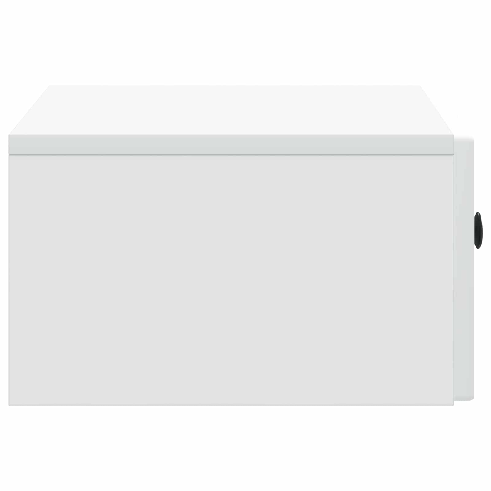 Noćni ormarić za montažu na zid Zidne Bijela 49 x 34,5 x 20 cm