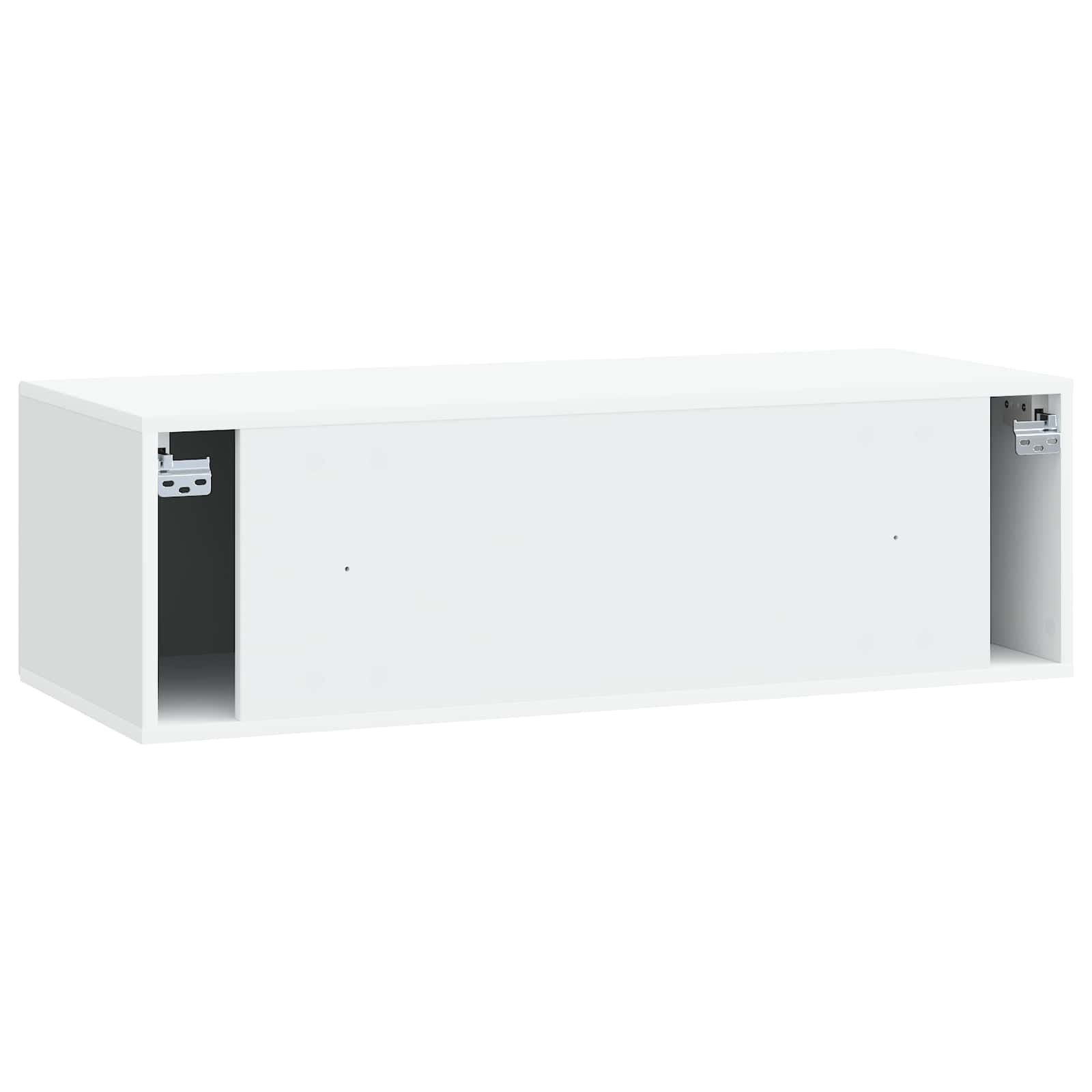 TV ormar za zid Zidne Bijela 99 x 41 x 30 cm Konstruirano drvo