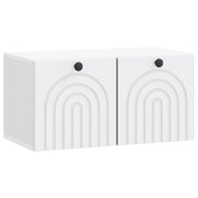TV ormar za zid Bijela 59,5 x 31 x 30 cm Konstruirano drvo