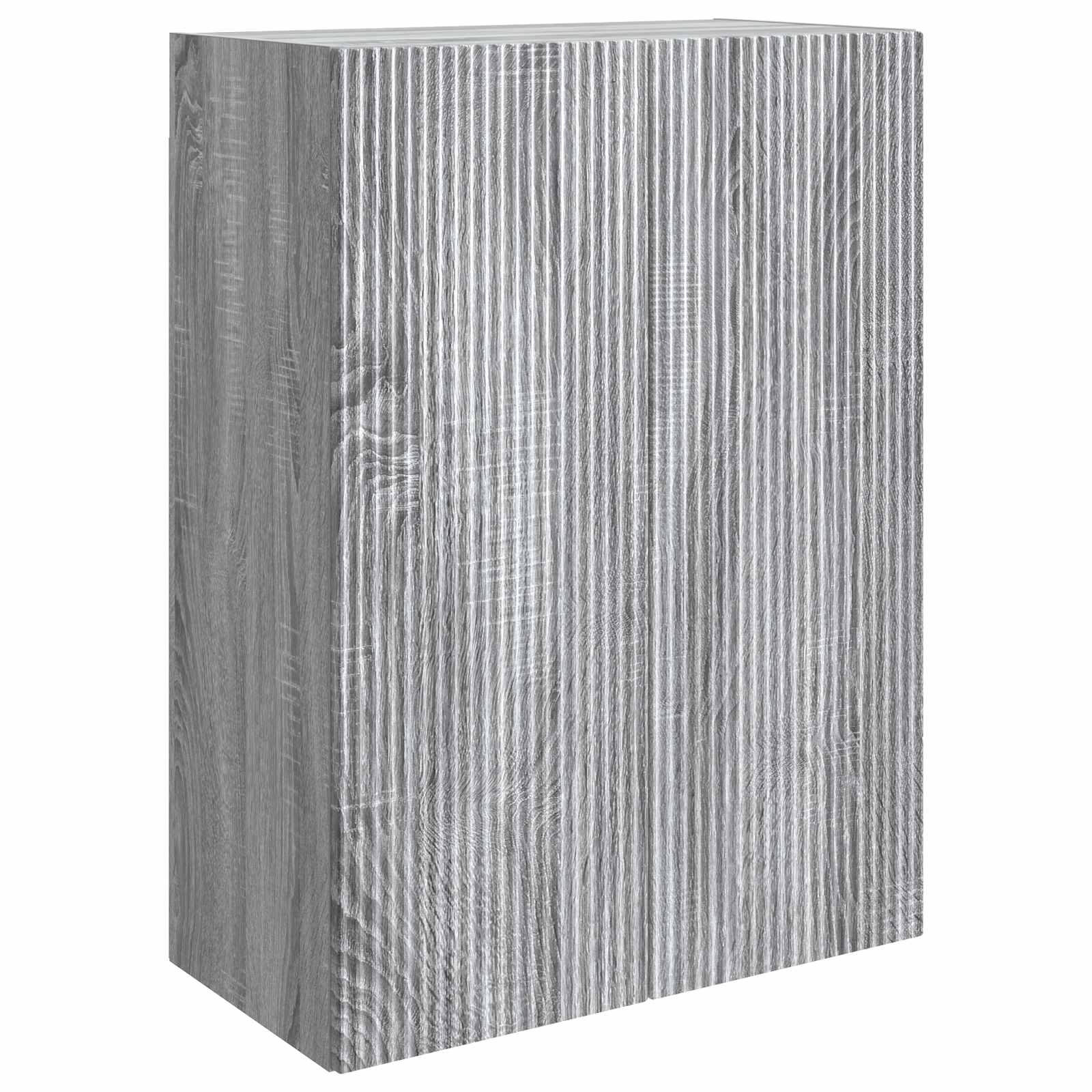 Ormar za montažu na zid Siva Sonoma 66 x 34,5 x 90 cm