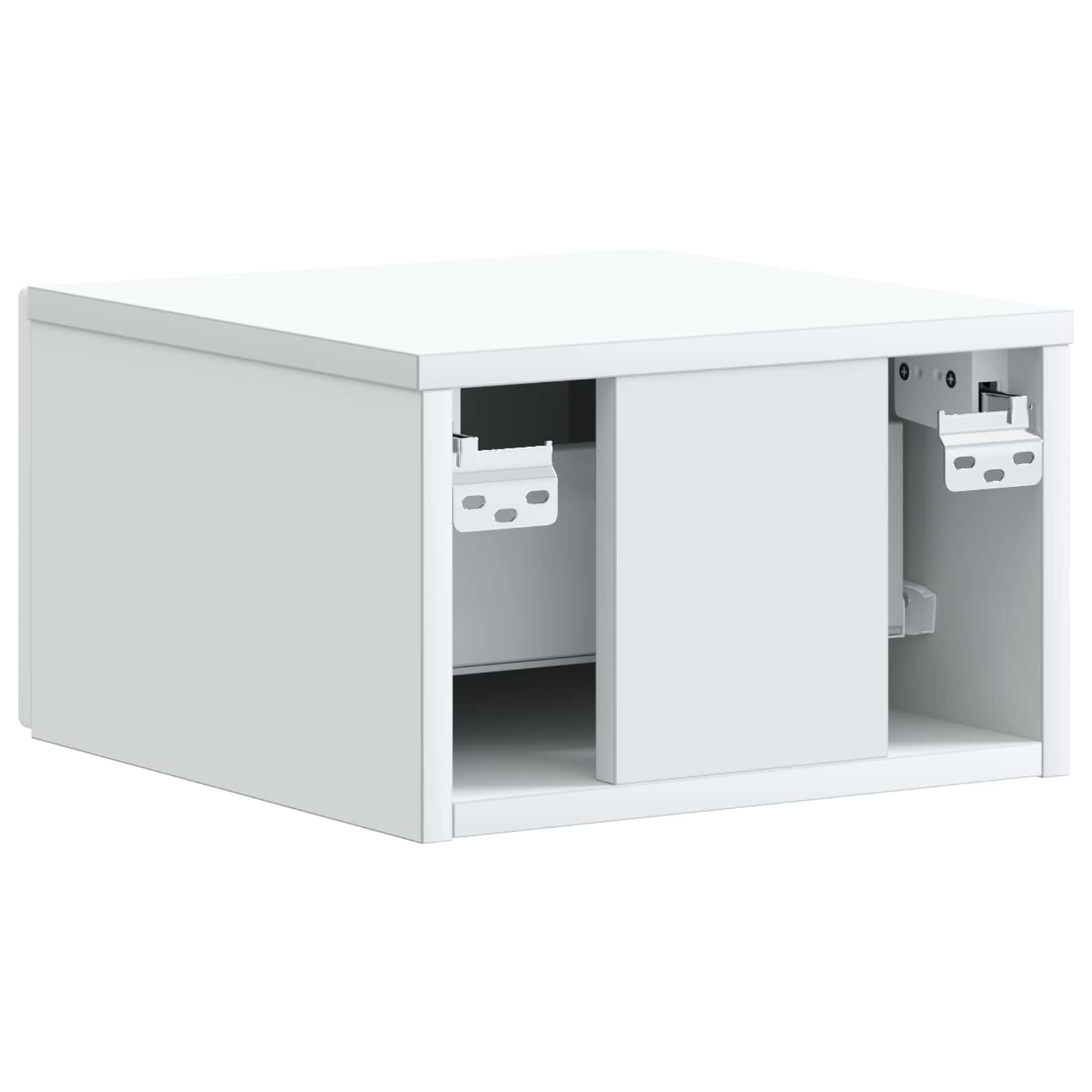 Noćni ormarić za montažu na zid Zidne Bijela 34,5 x 33 x 20 cm