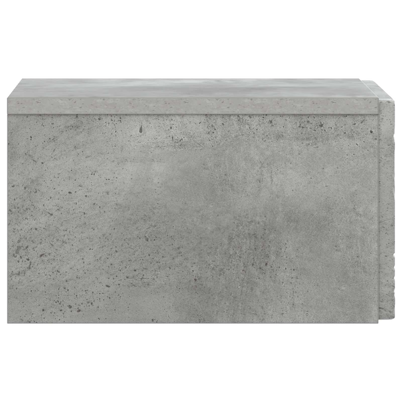 Stolna montirana na zid 2 pcs Betonska siva 34,5 x 33 x 20 cm