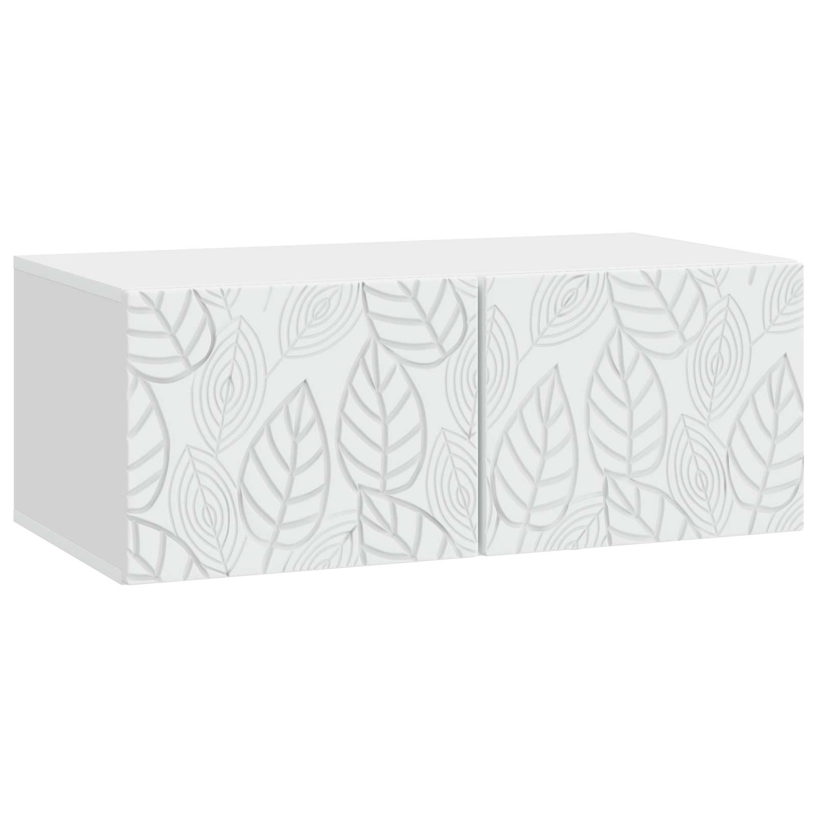 TV ormar za zid 98 x 41 x 30 cm Bijela Konstruirano drvo Zidne