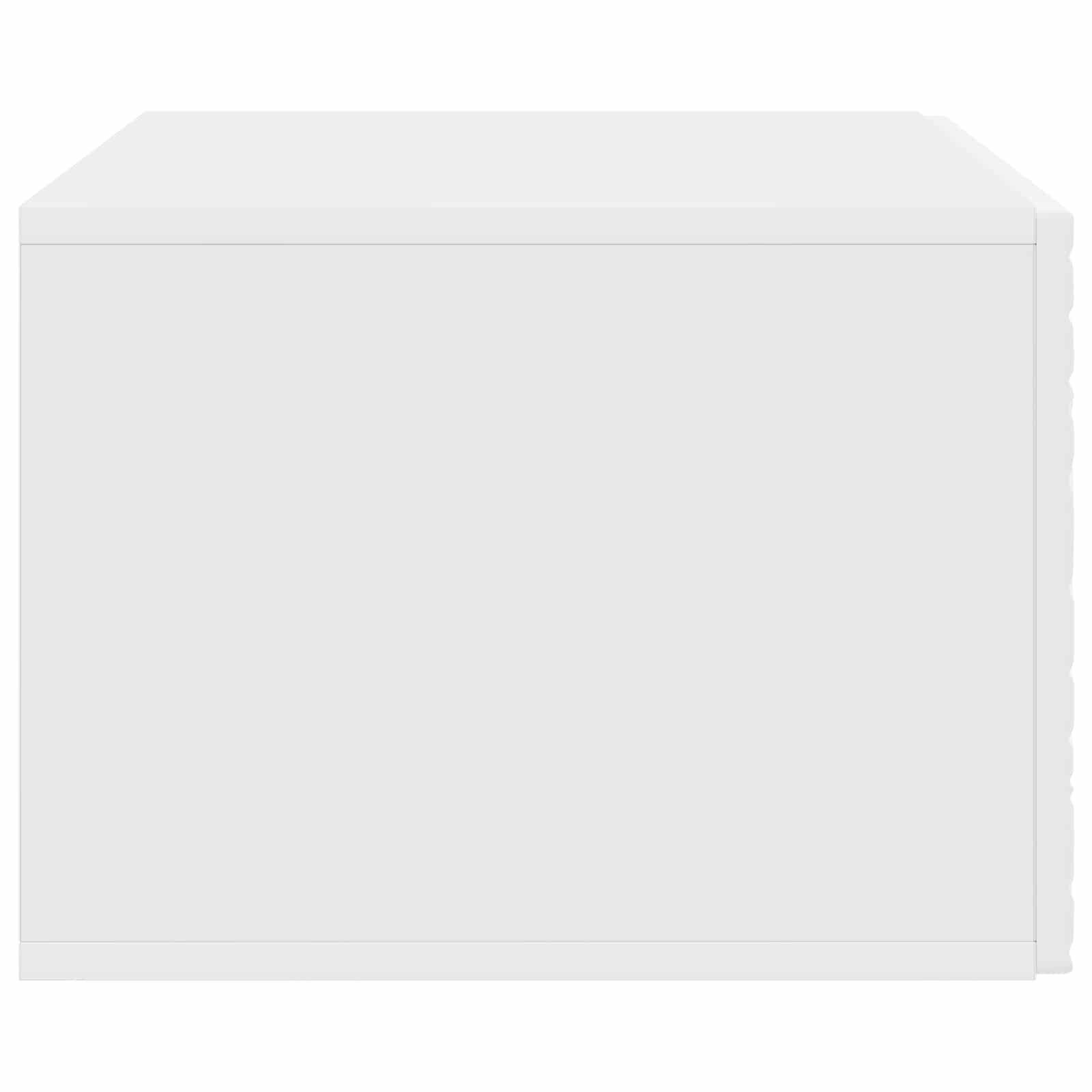 TV ormar za zid 98 x 41 x 30 cm Bijela Konstruirano drvo Zidne