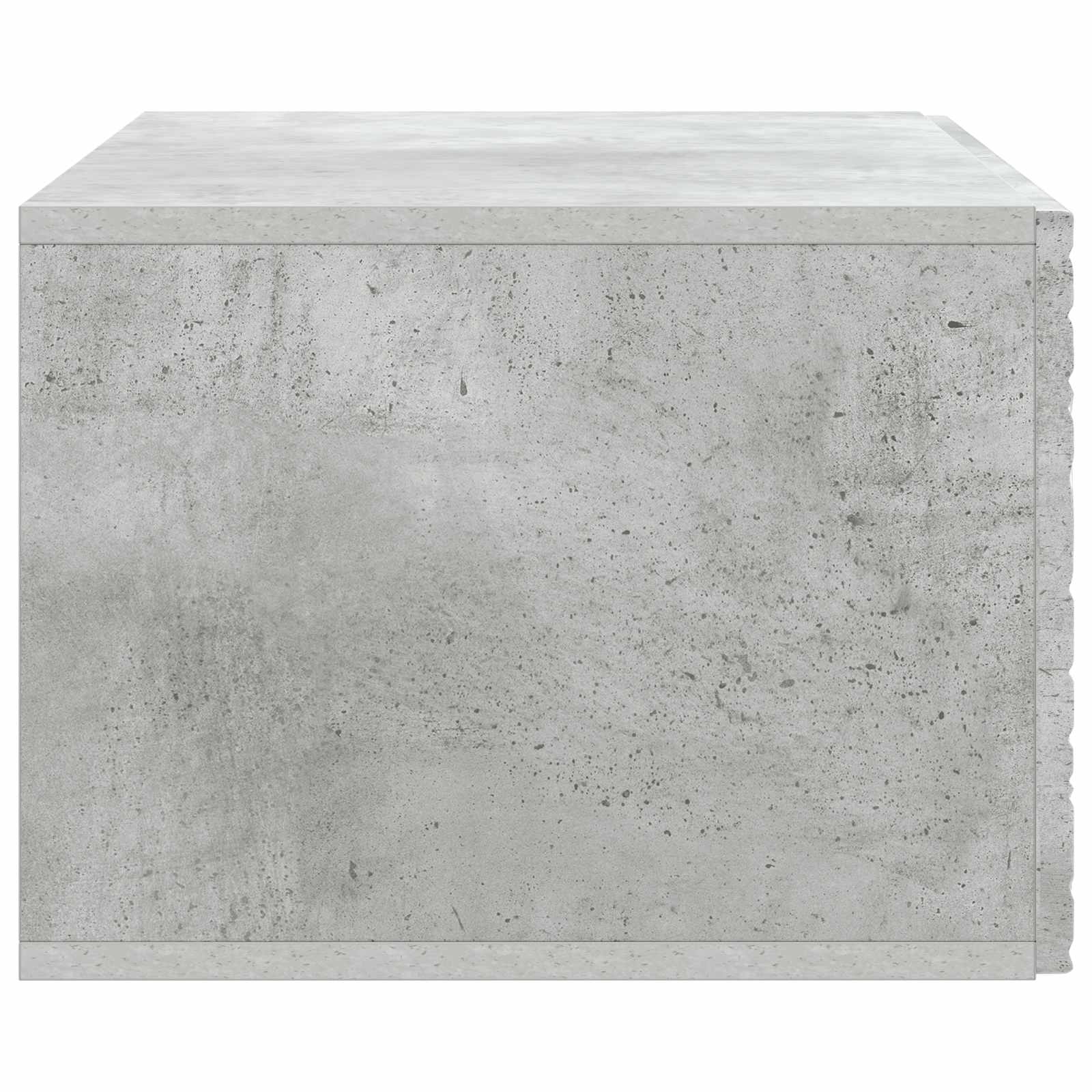 TV ormar za zid 59,5 x 31 cm Betonska siva Konstruirano drvo