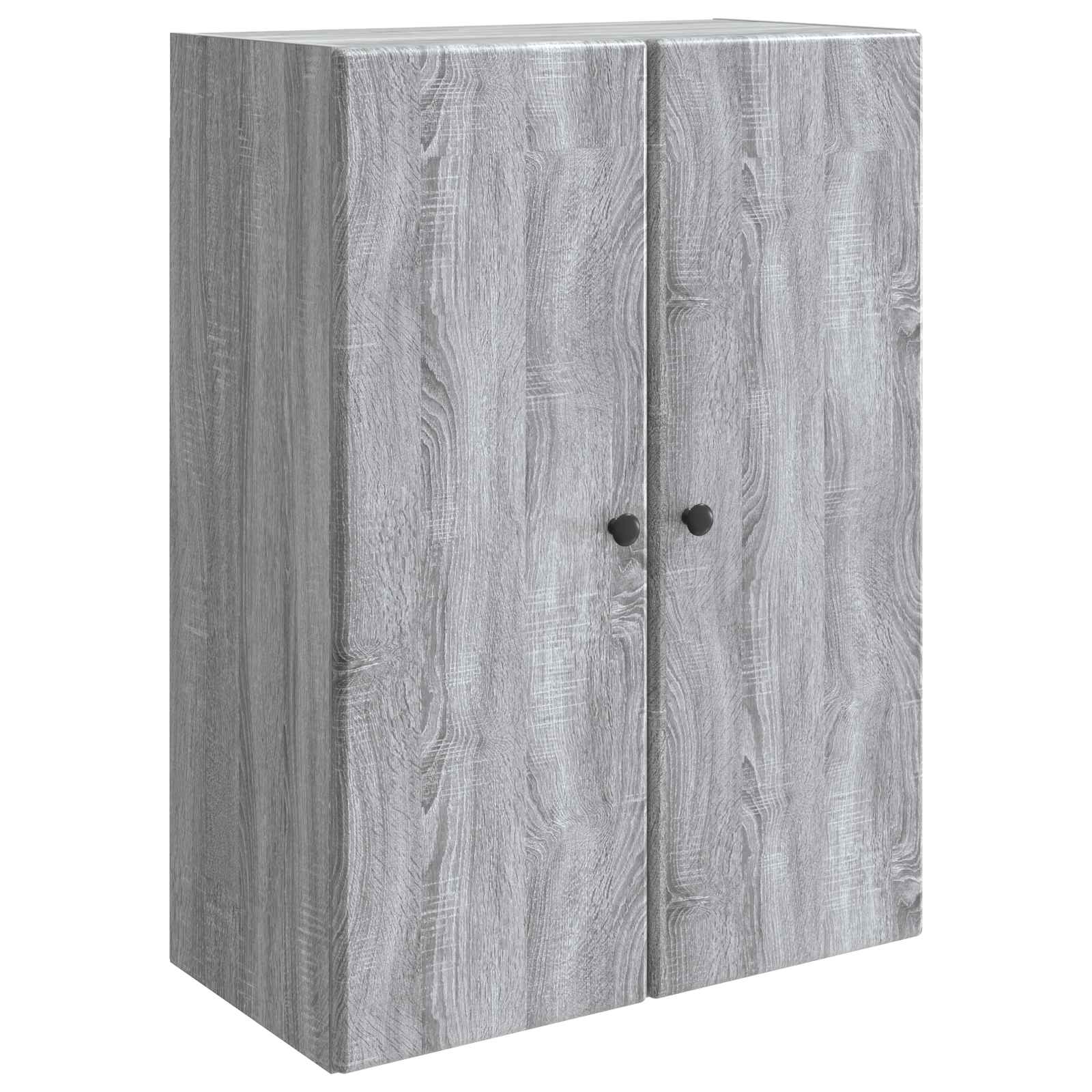 Ormar za montažu na zid Siva Sonoma 66 x 34,5 x 90 cm