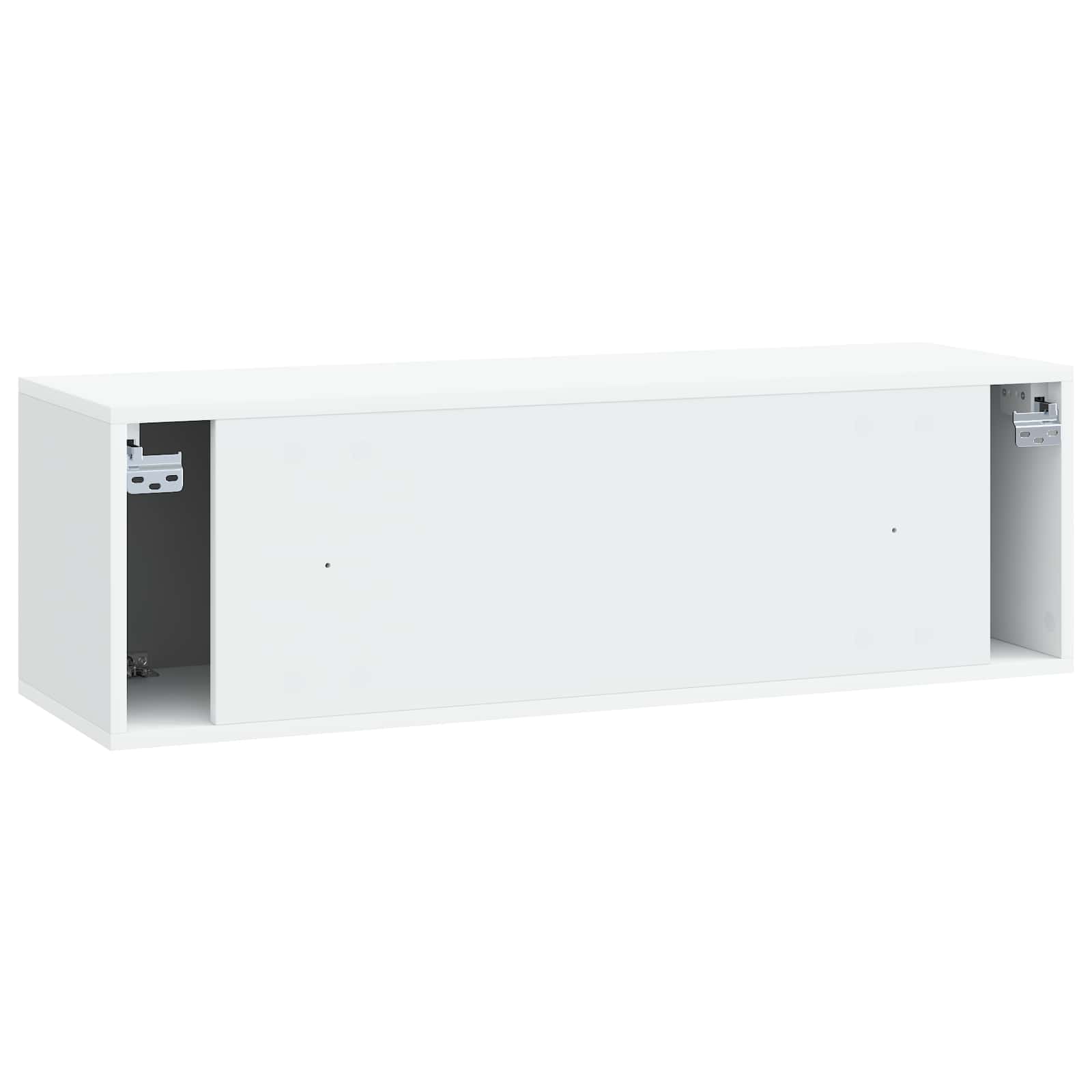 TV ormar za zid 98 x 31 x 30 cm Bijela Konstruirano drvo Zidne