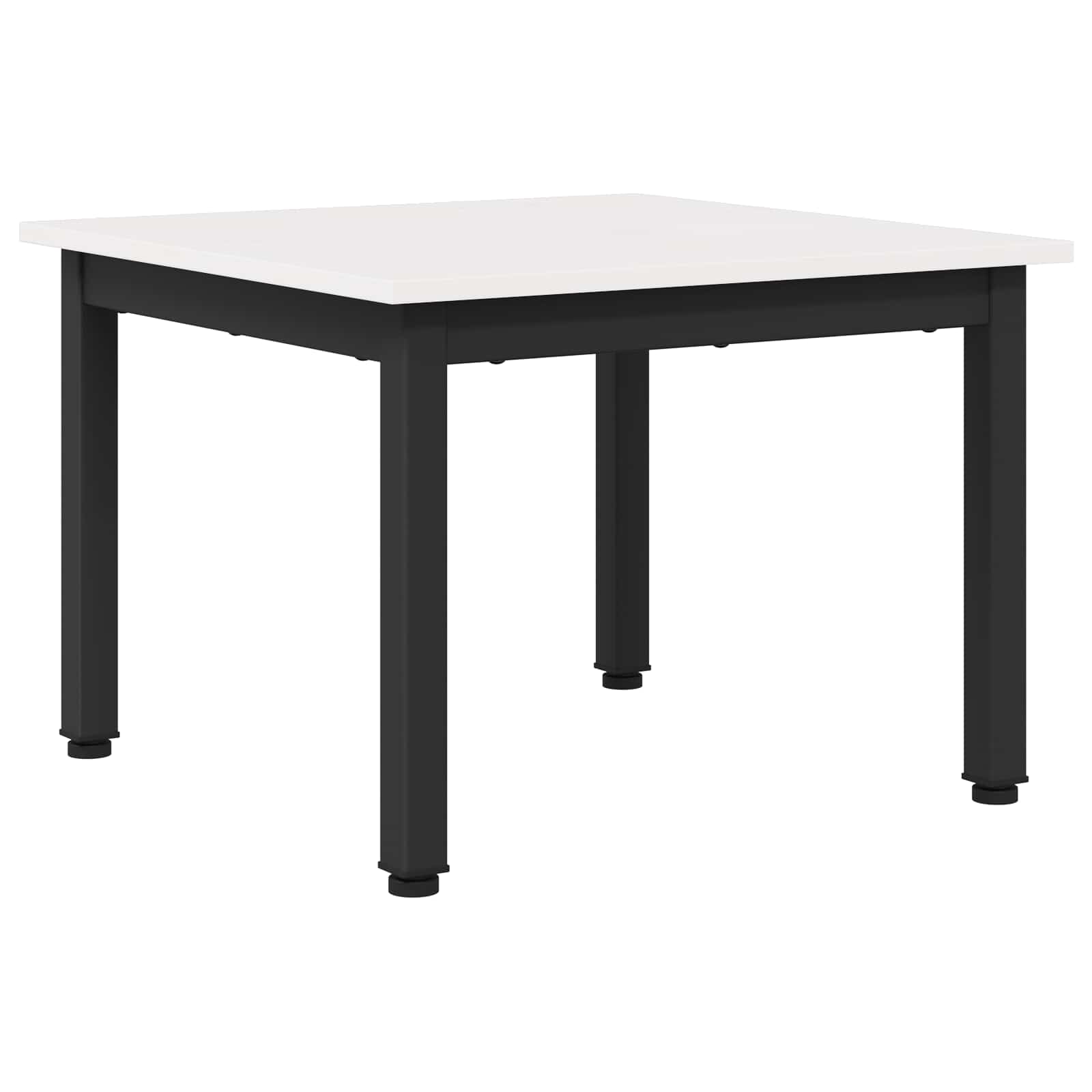 Kava Stol Bijelo 50 x 50 x 36 cm Čvrsto borovo drvo