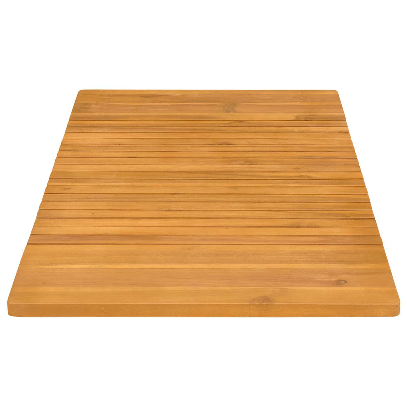 Prostirka za kupanje Smeđa 100 x 55 cm Čvrsto drvo akacije
