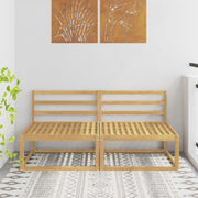 Srednja sofa za van Bijela 158 x 83 x 73 cm