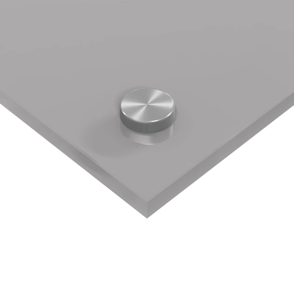 Kuhinjski zid 2 pcs Svijetlo siva 70 x 60 cm