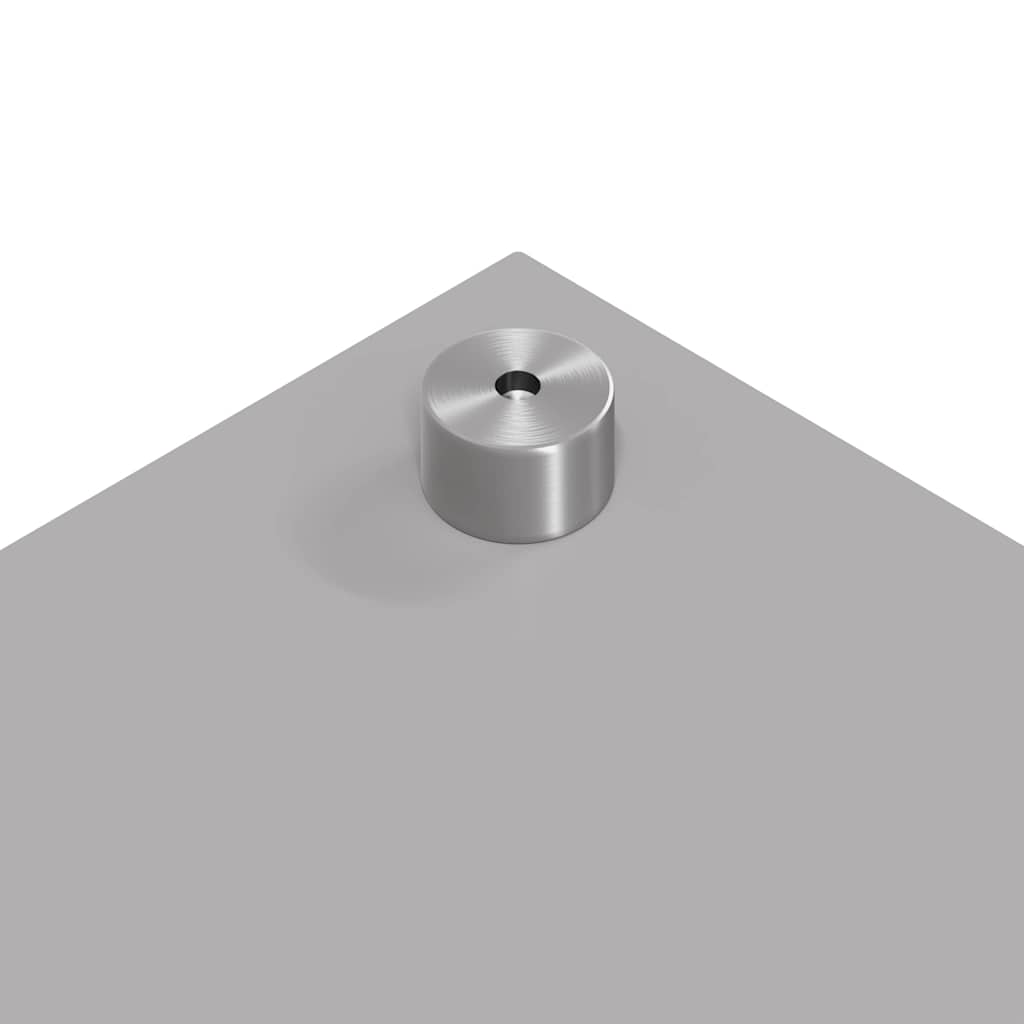 Kuhinjski zid 2 pcs Svijetlo siva 70 x 60 cm