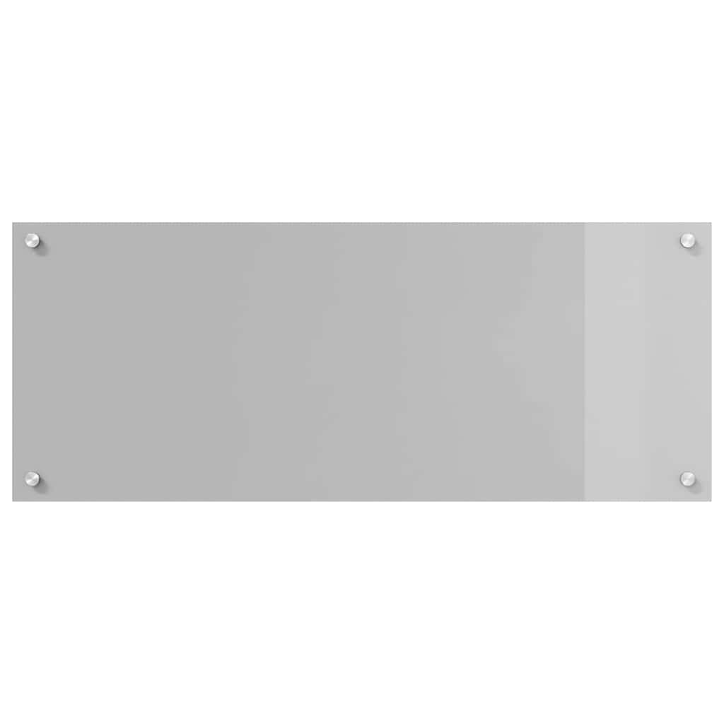 Kuhinjski zid 2 pcs Svijetlo siva 100 x 40 cm